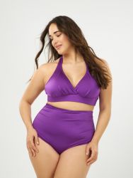 Shaping high waist bikini bottom 