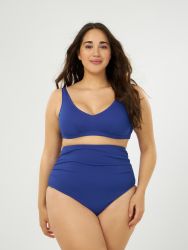 Shaping high waist bikini bottom 