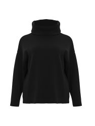 Basic knit turtleneck jumper