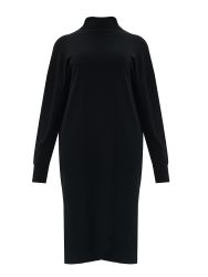 Knit turtleneck dress