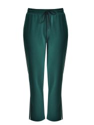 Relaxed-fit jogger pants with contrast stripe