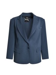 Structured buttoned blazer