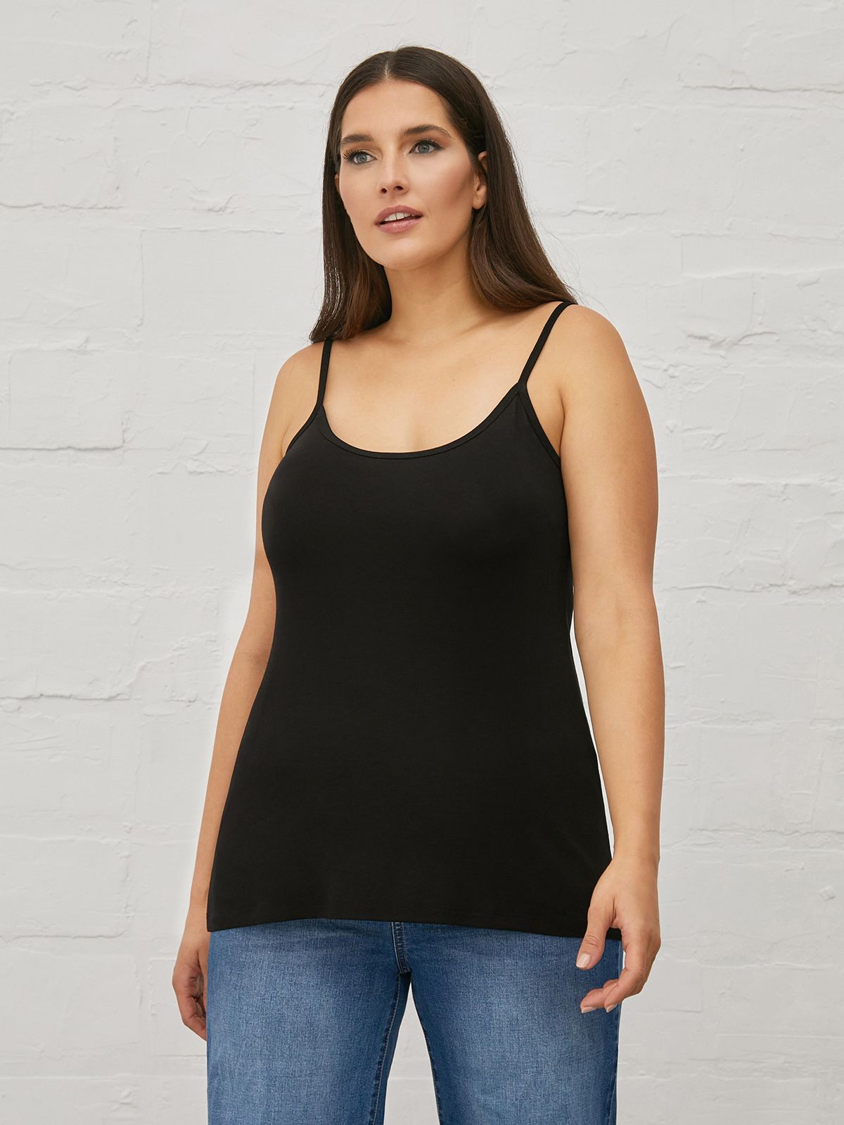 Basic viscose tank top
