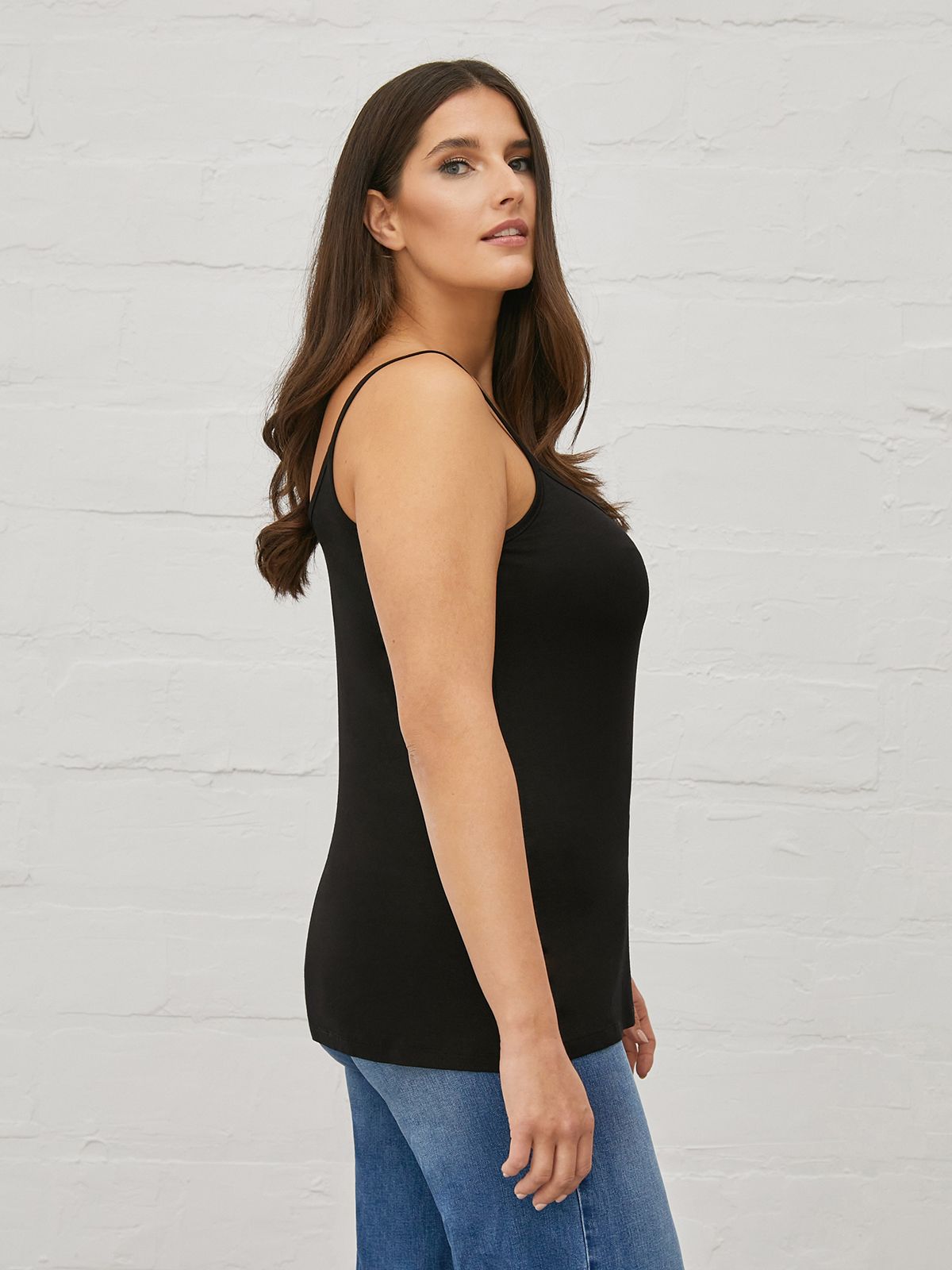 Basic viscose tank top