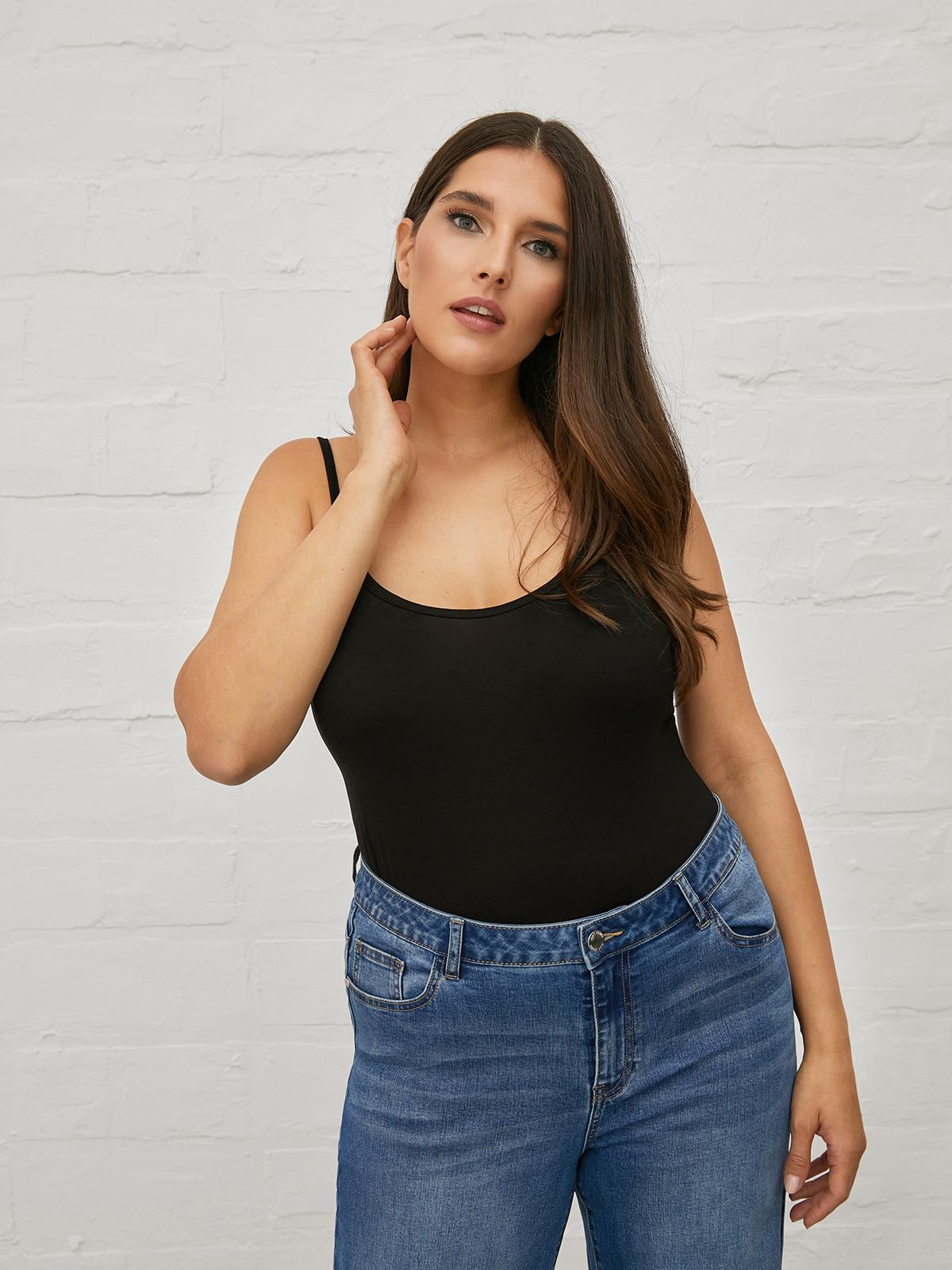 Basic viscose tank top