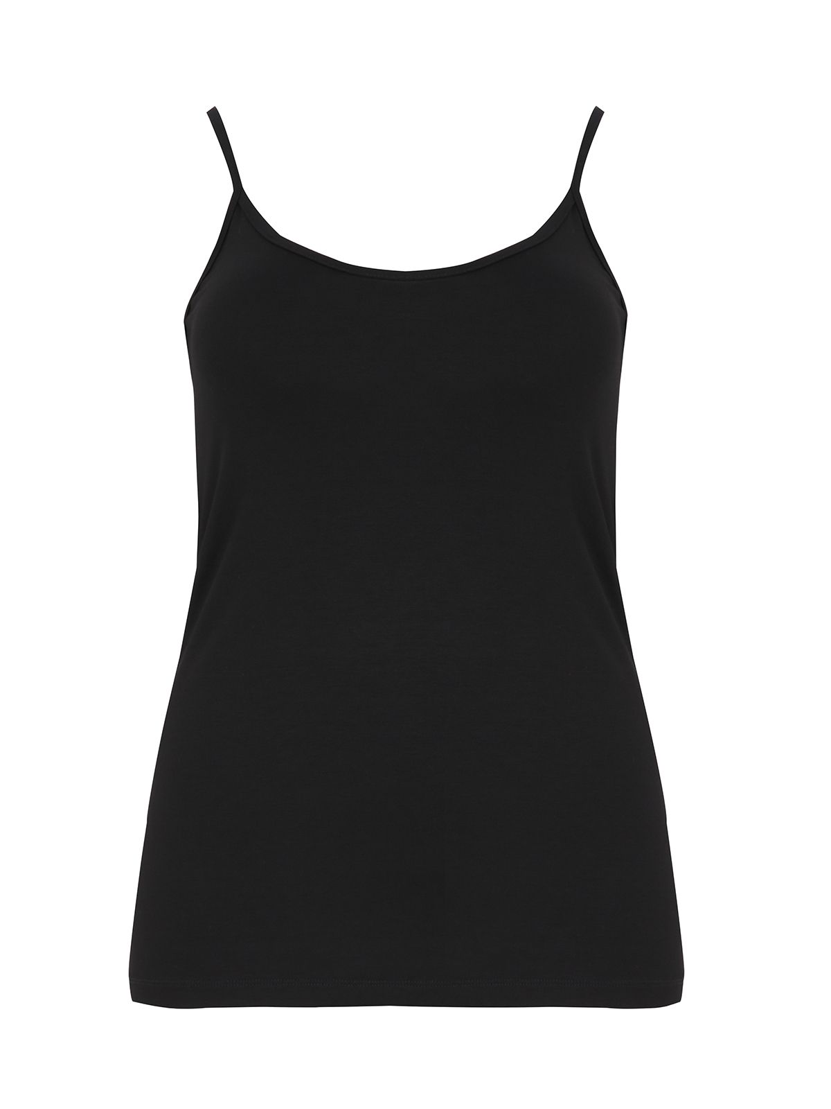 Mat Fashion Basic τοπ βισκόζη Μαυρο