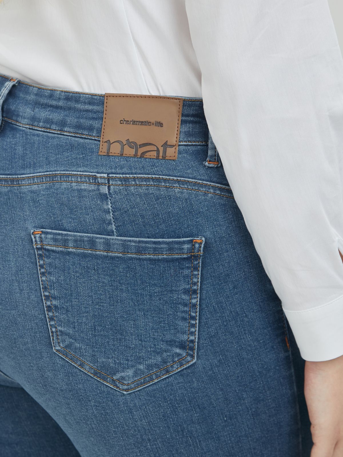 Cigarette basic jeans