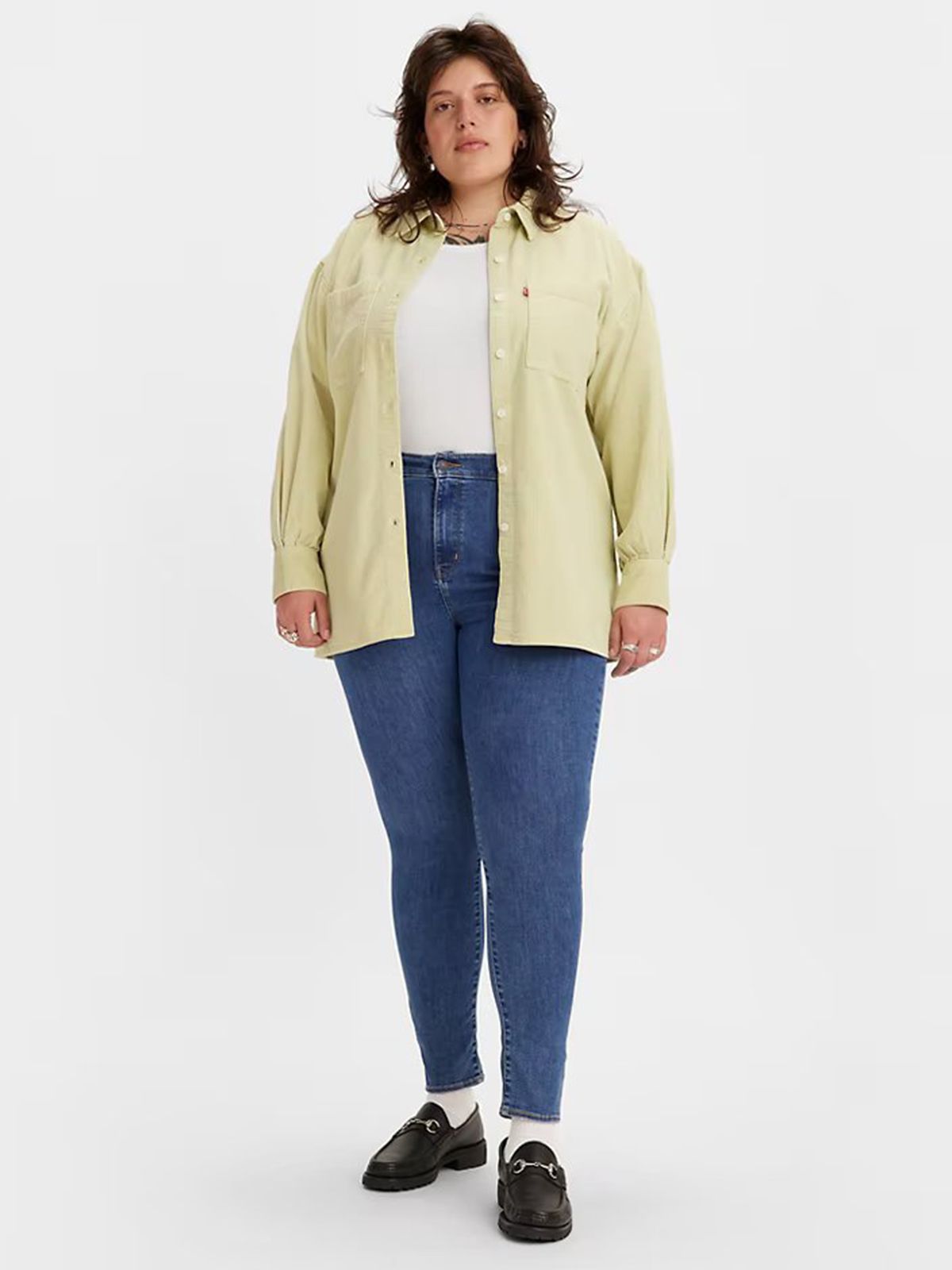 Levi's Τζιν 720 High rise super skinny Μπλε