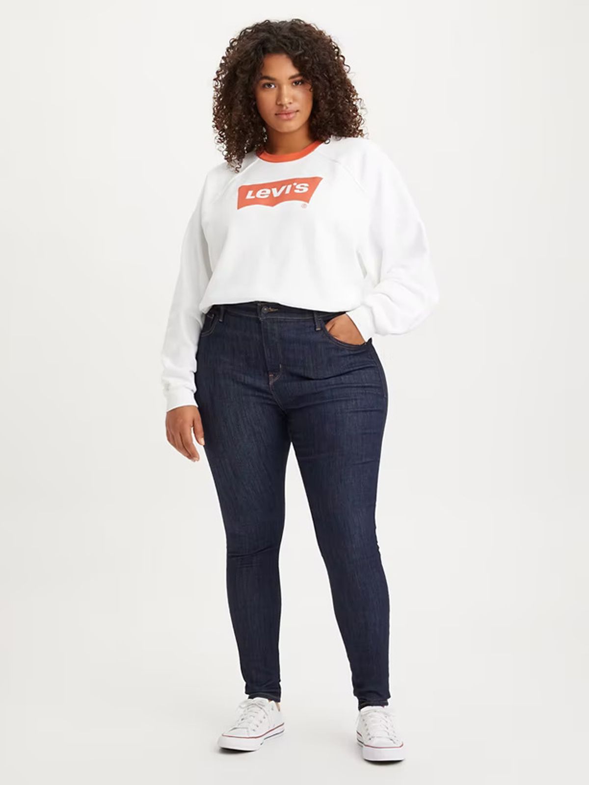 Levi's Τζιν 720 High rise super skinny Μπλε