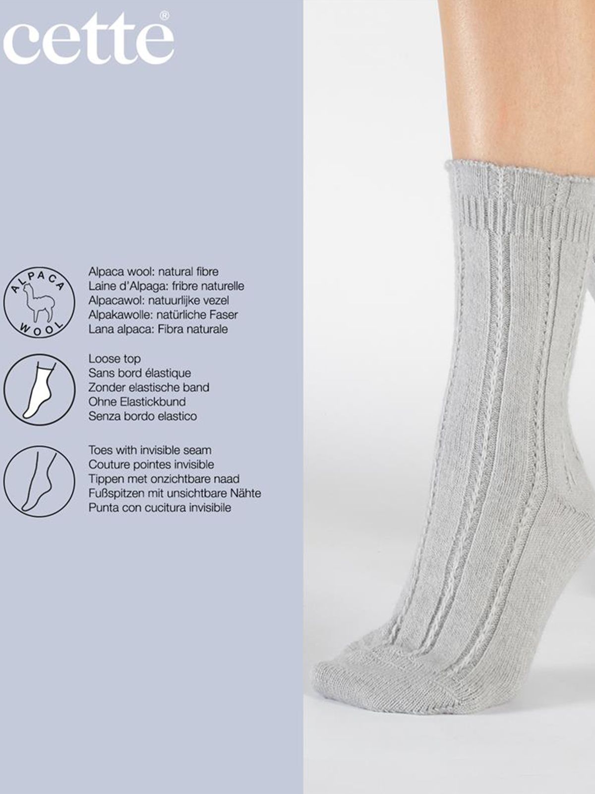 Alpaca socks | Pack 2 Pairs