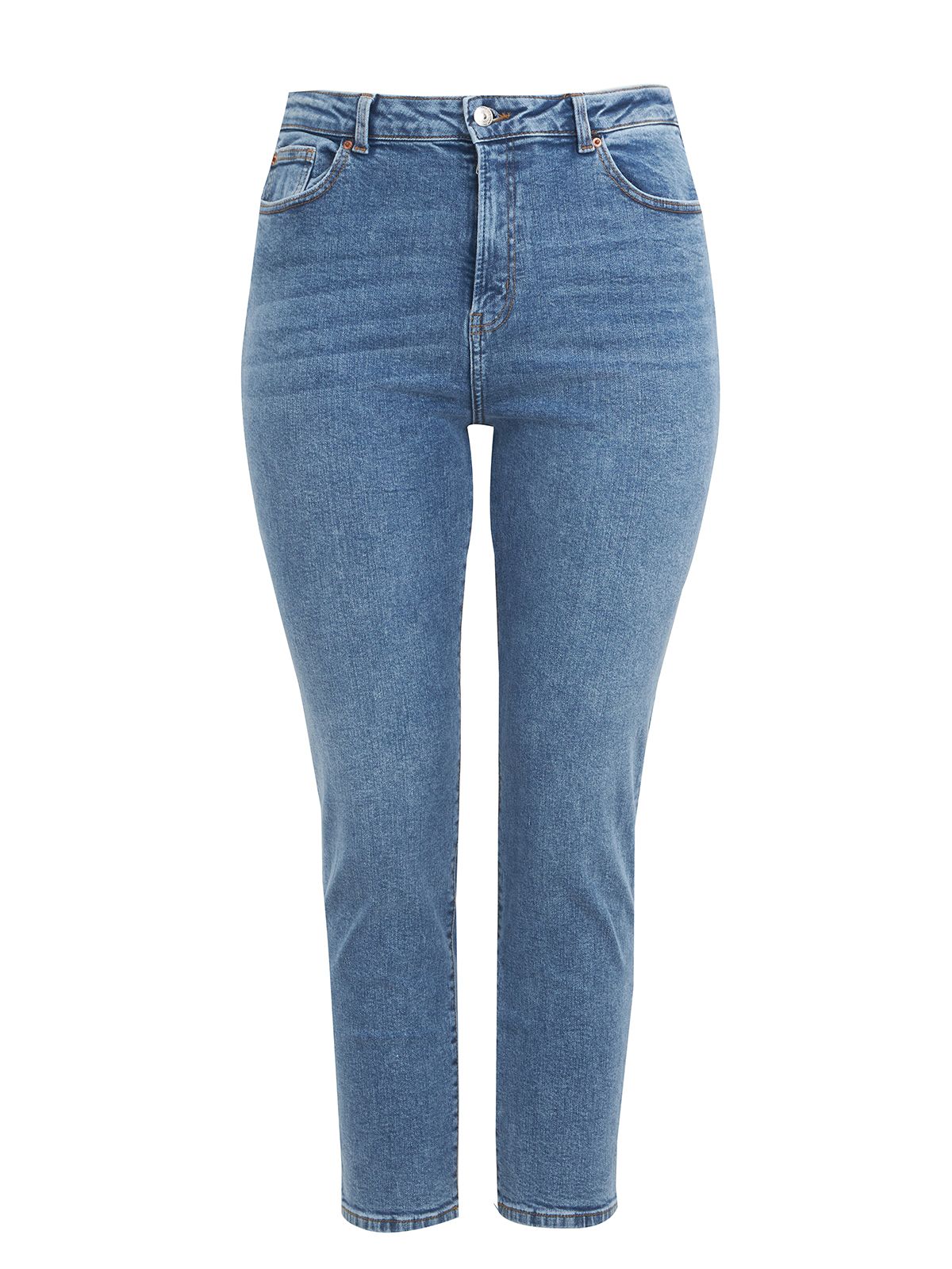 Mat Fashion Τζιν basic σε slim γραμμή Μπλε