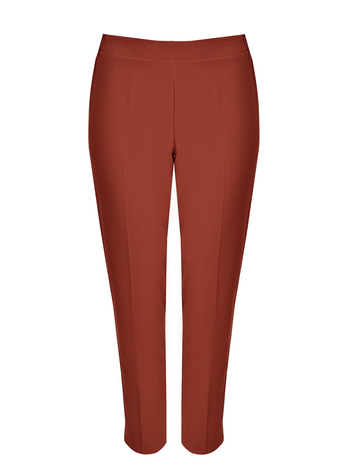 Mat Fashion Basic παντελόνι cigarette Πορτοκαλι