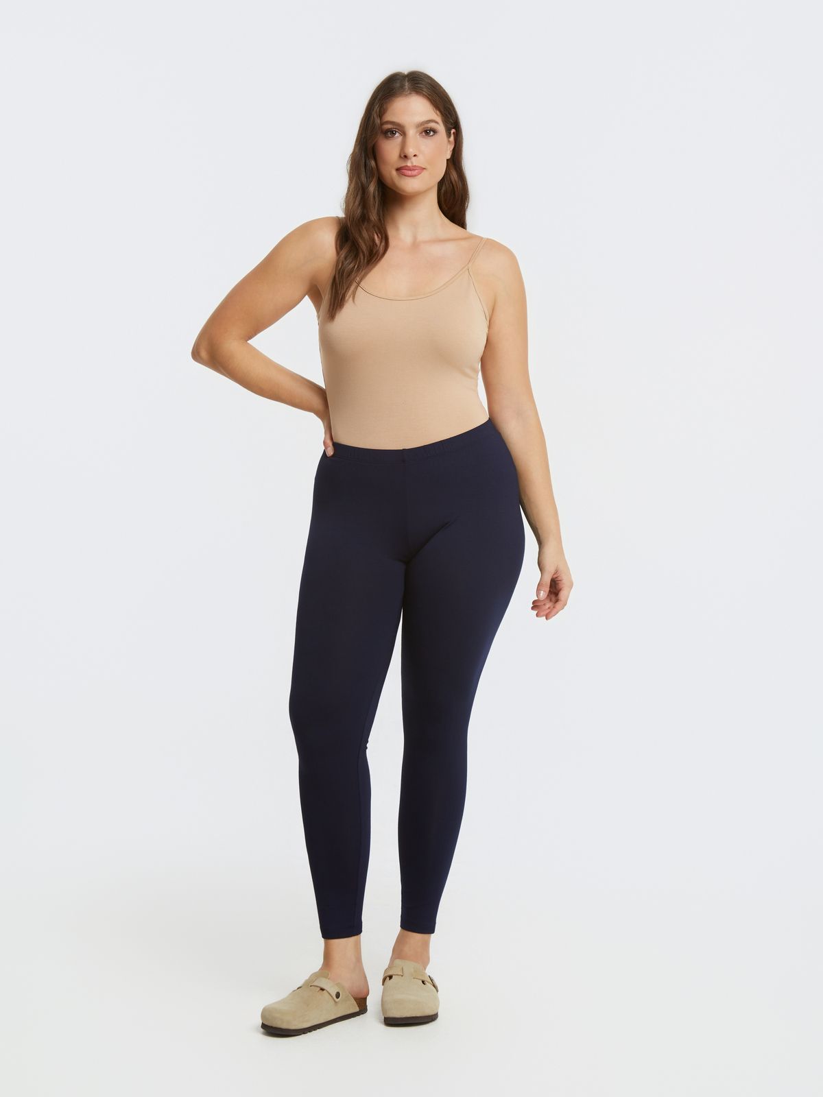 Mat Fashion Basic κολάν βισκόζη Μπλε