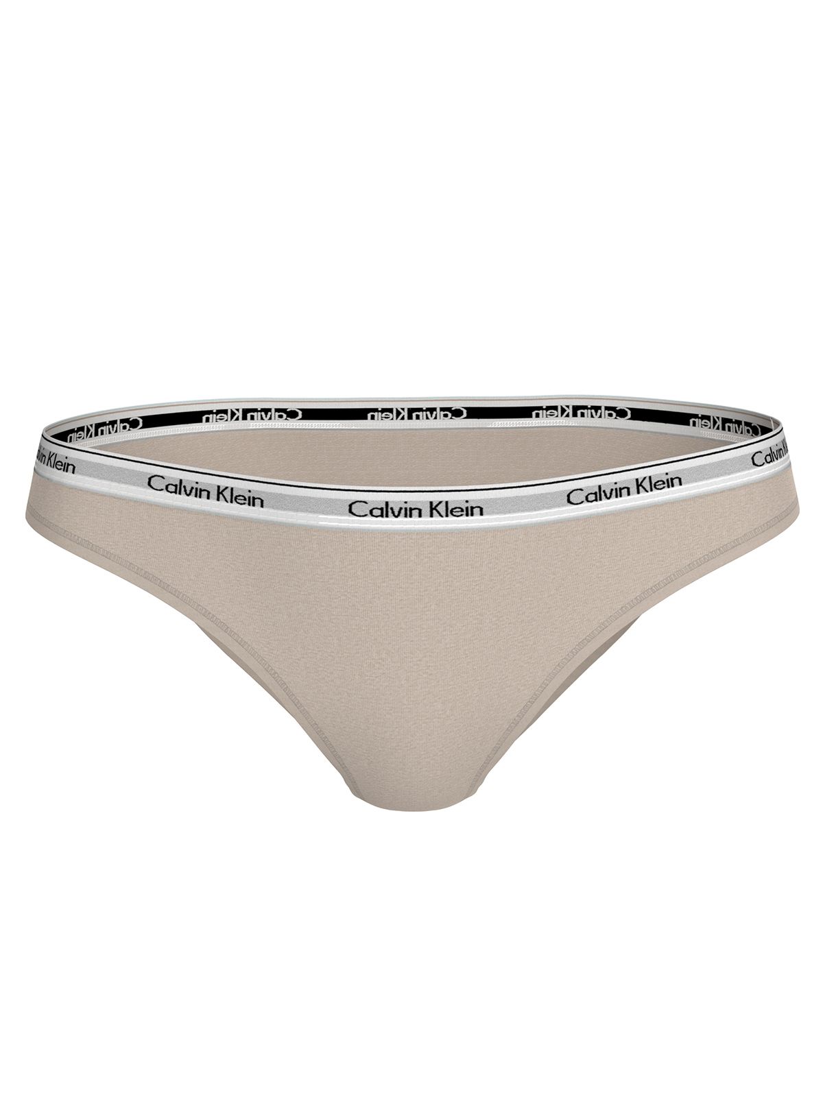 Calvin Klein Βαμβακερό Σλιπ - Modern Logo Μπεζ
