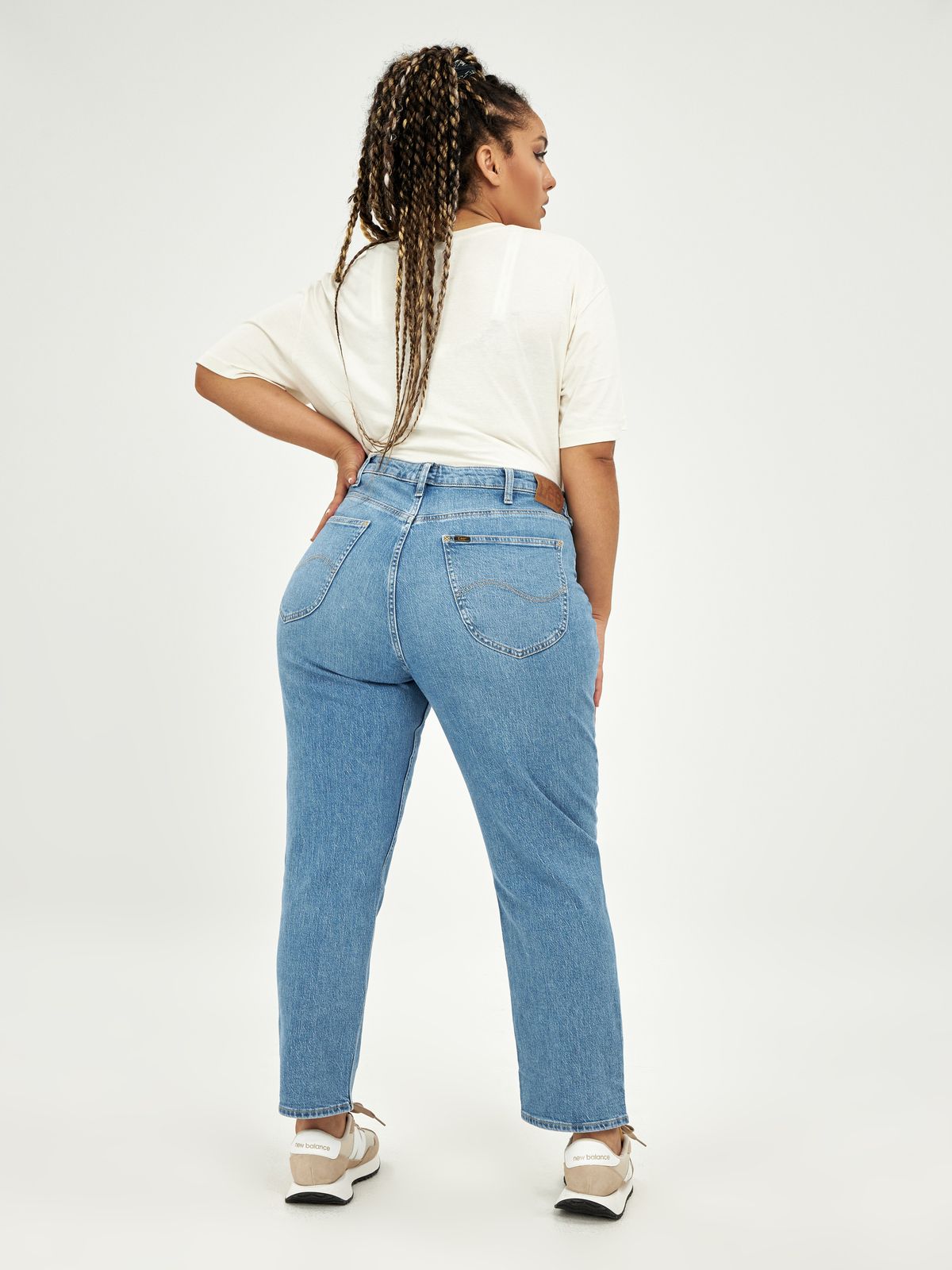 Carol Rocky Blue Straight Jeans
