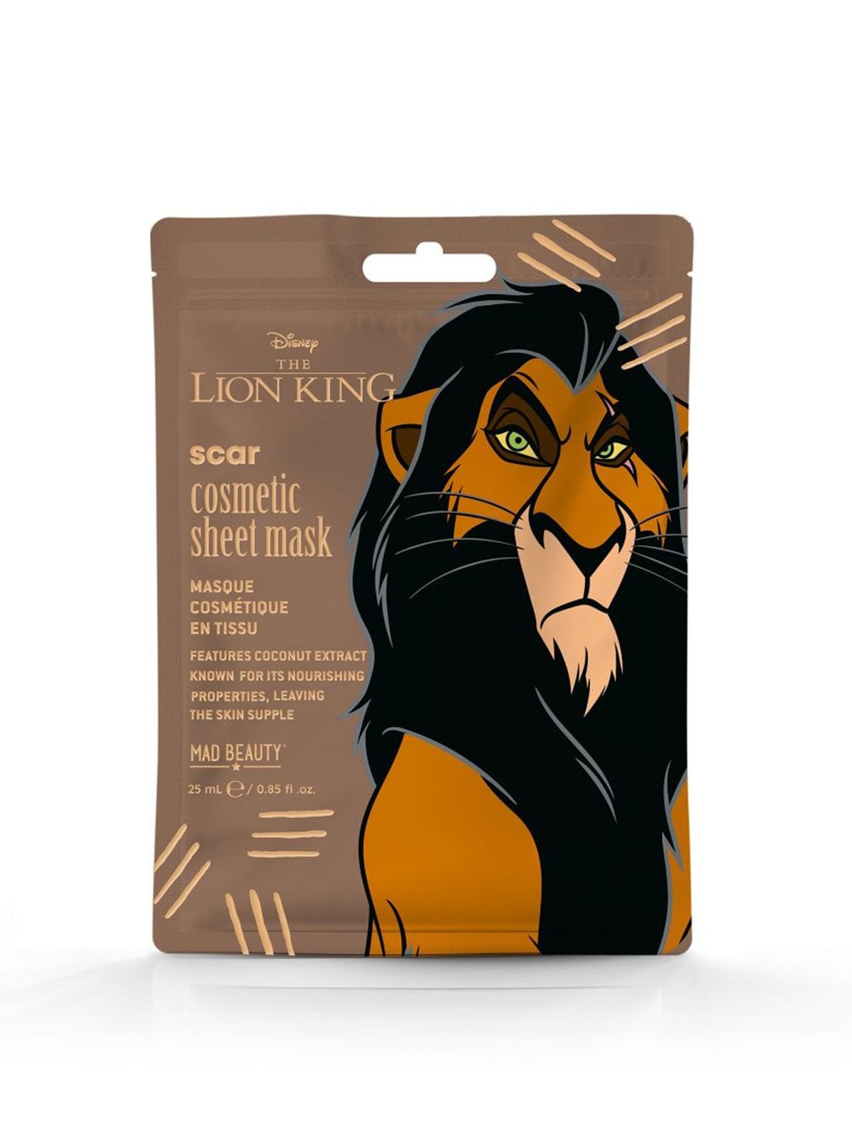 Disney Lion King Cosmetic Sheet Mask Collection Lion King 4x25ml