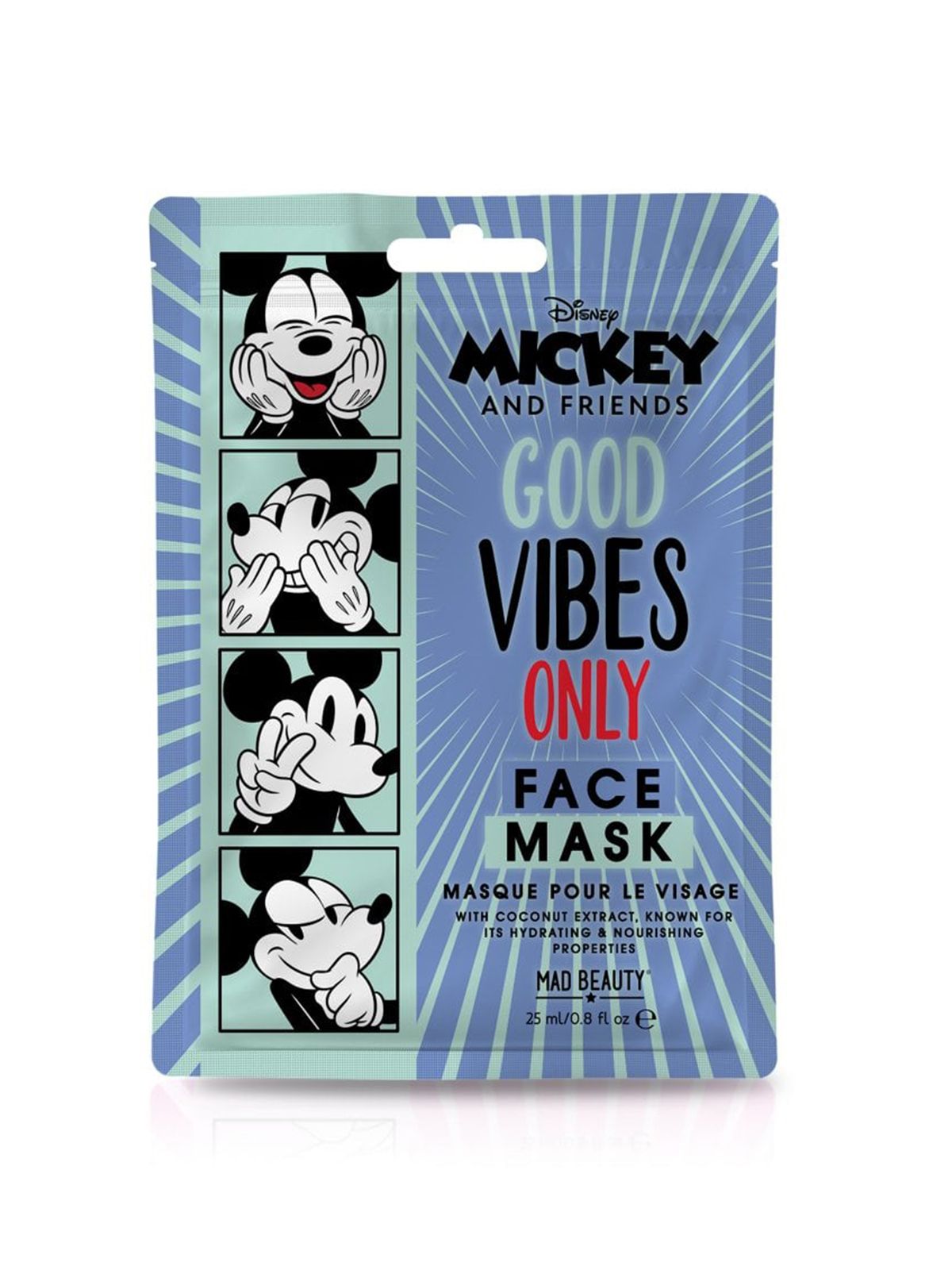 Mad Beauty Μάσκα Προσώπου Disney Mickey & Friends Face Mask Mickey 25ml 