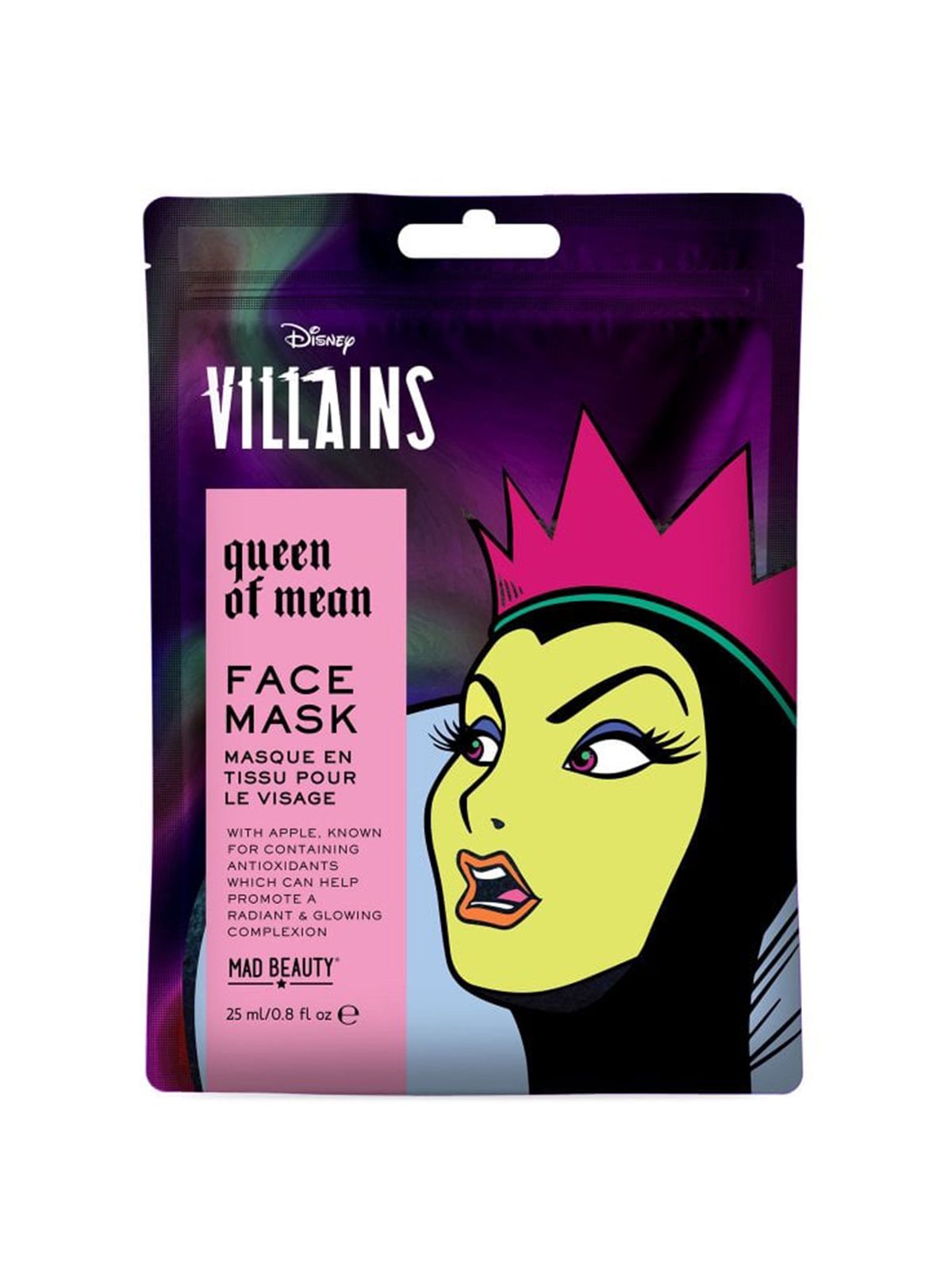 Mad Beauty Μάσκα Προσώπου Disney Pop Villains Face Mask Evil Queen 25ml 