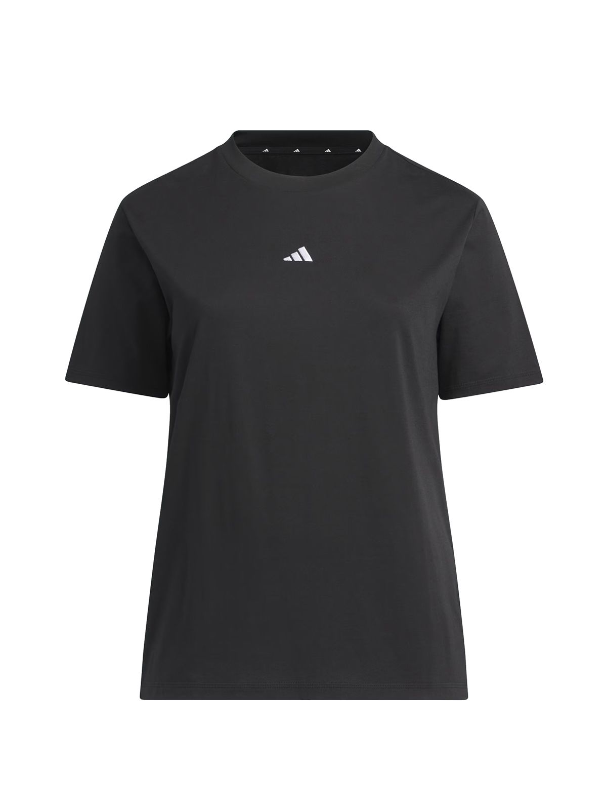 Adidas Μπλούζα Essentials Small Logo Cotton Tee Μαυρο