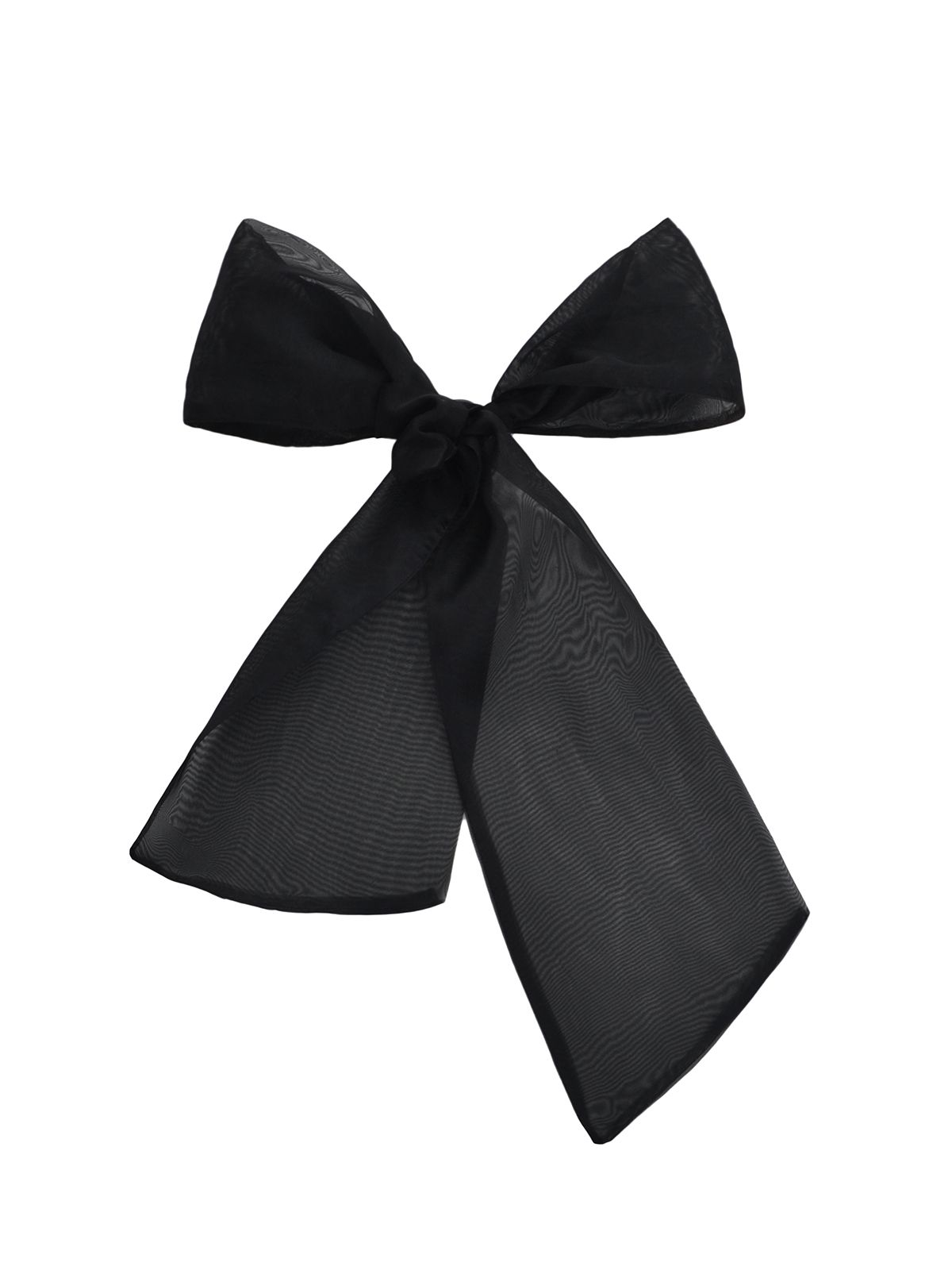 Sheer organza bow