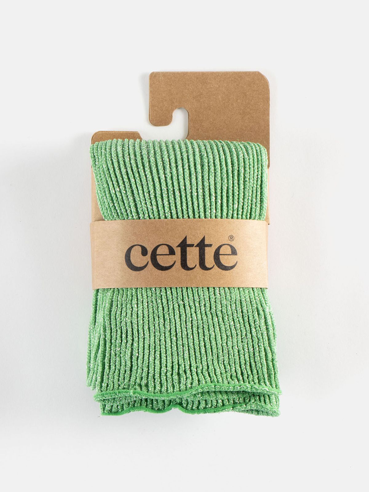 Glitter ribbed socks