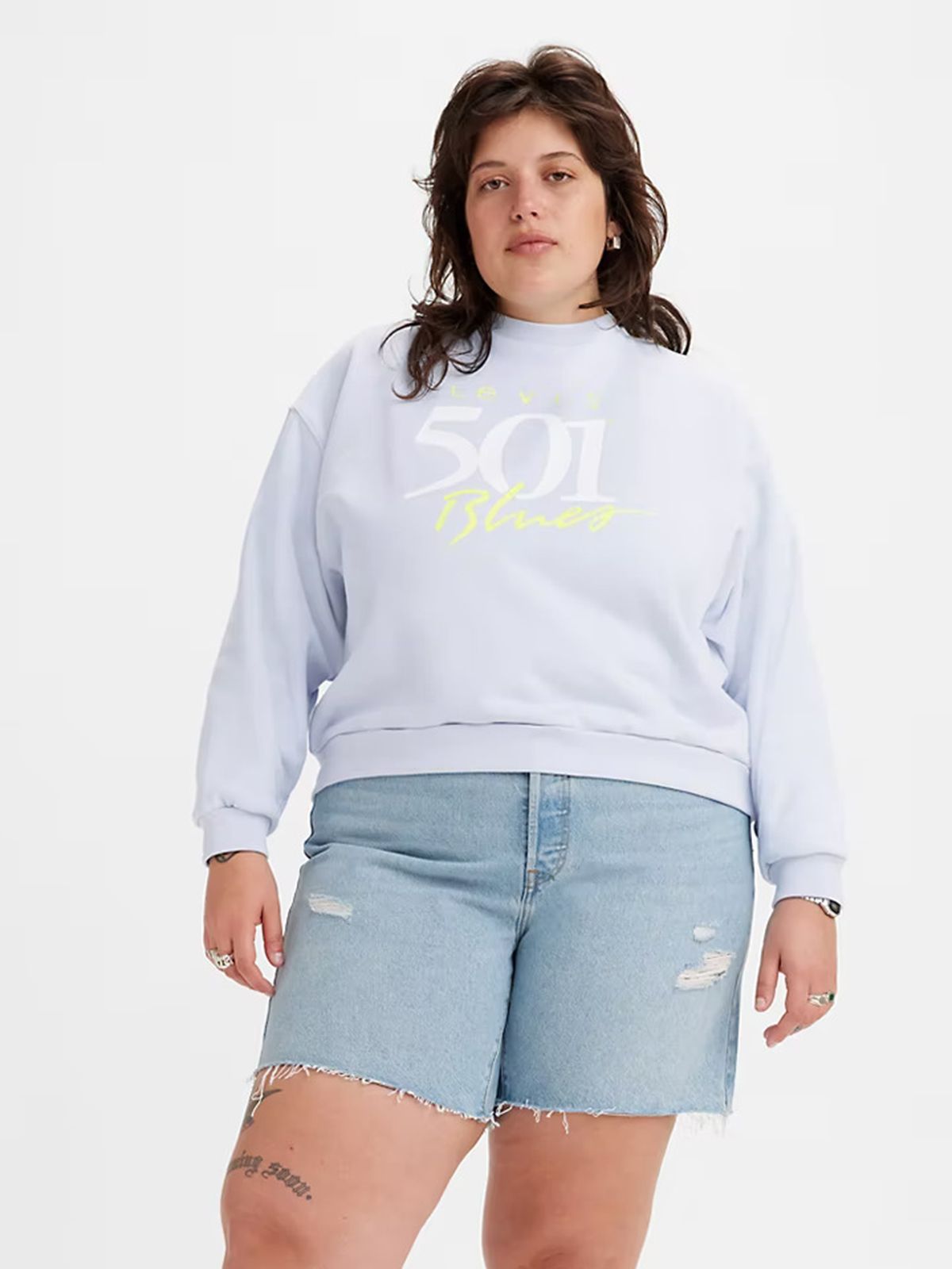 Levi's Μπλούζα φούτερ Graphic Vintage Sweatshirt Μπλε