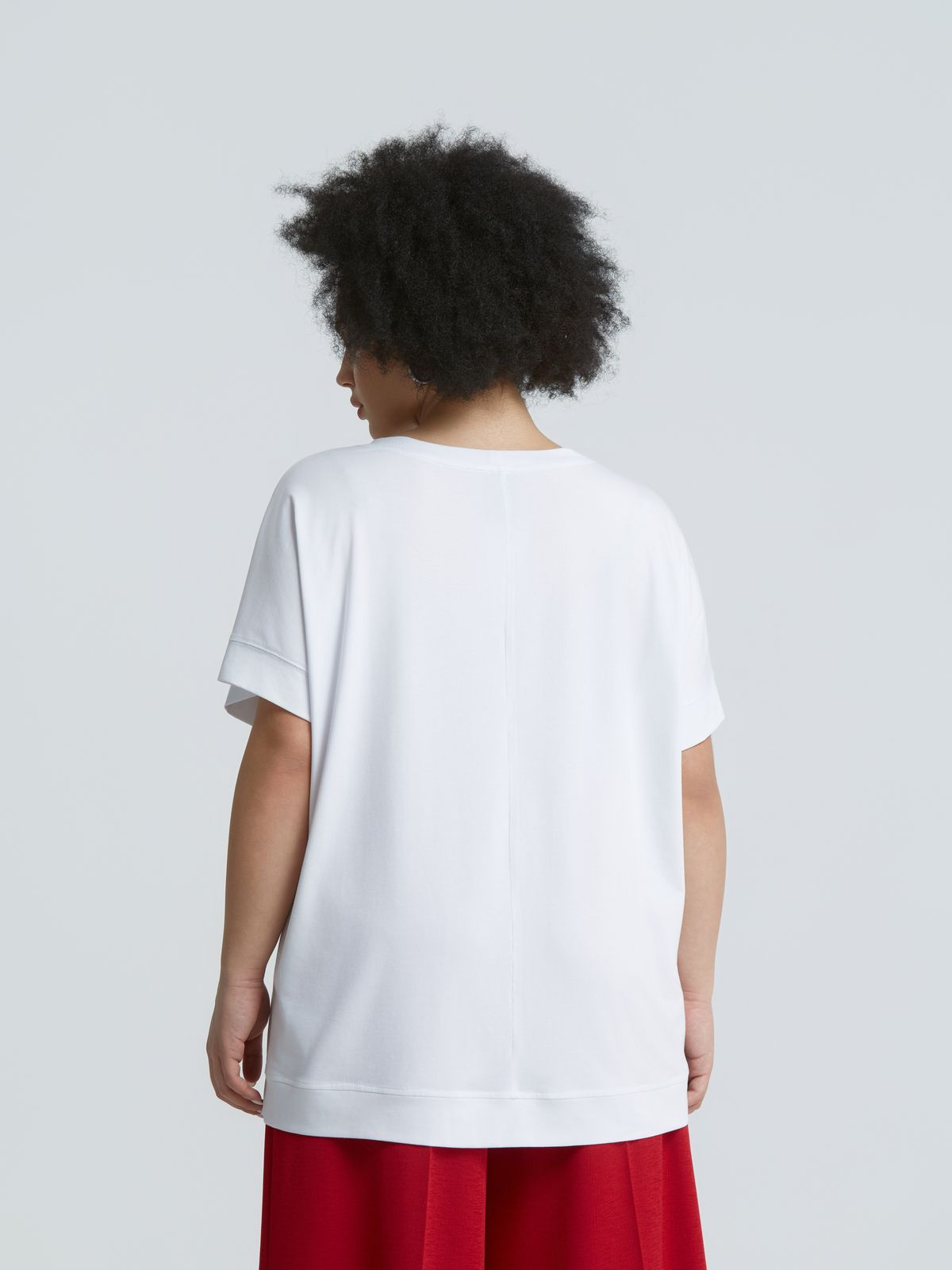 Heart printed cotton t-shirt