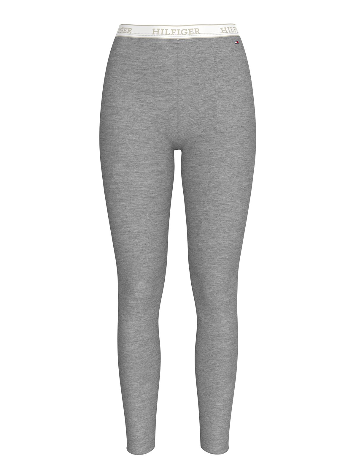 Tommy Hilfiger Κολάν Monotype Waistband Full Length Γκρι