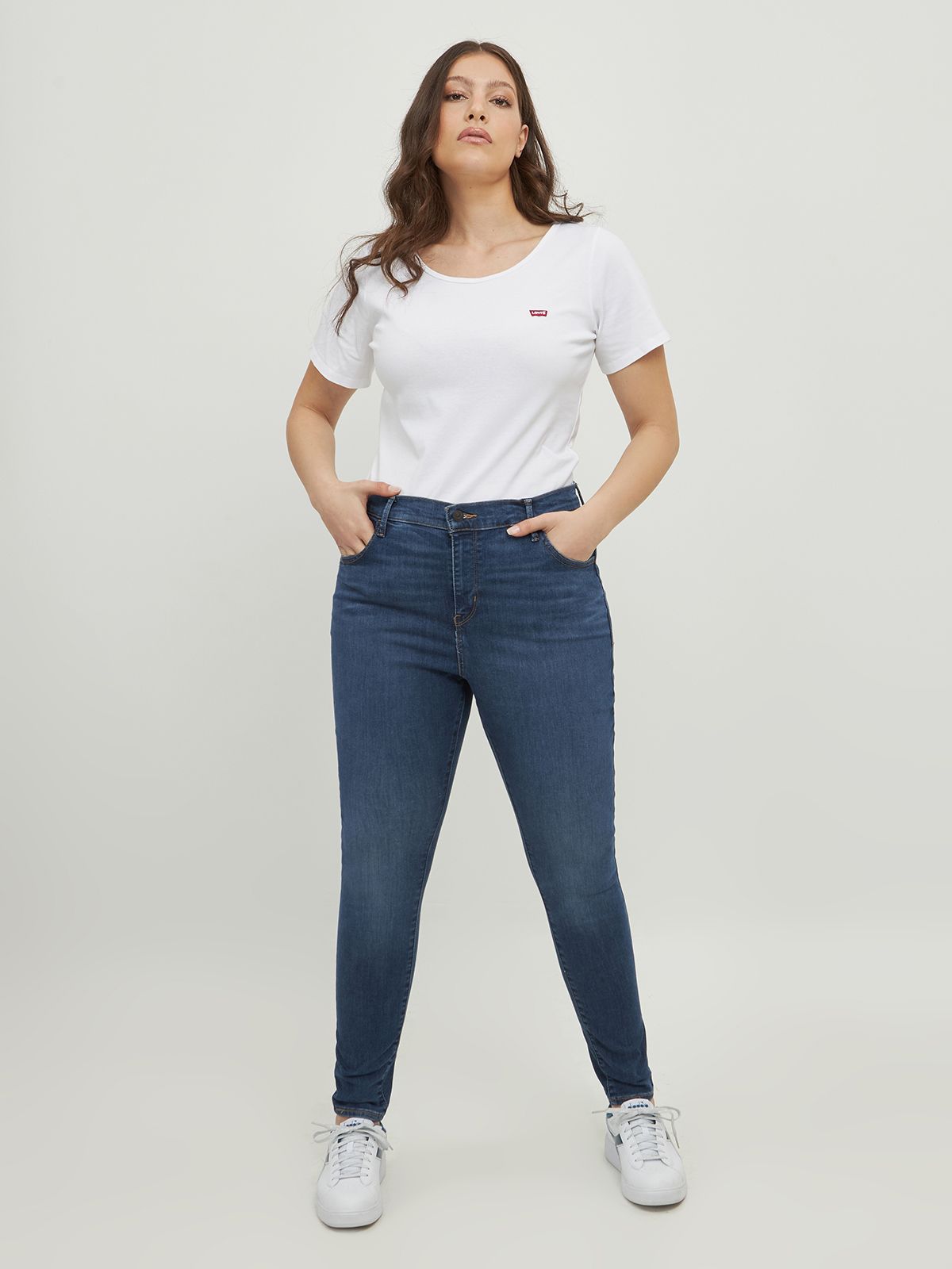 Levi's Τζιν 720 High rise super skinny Μπλε