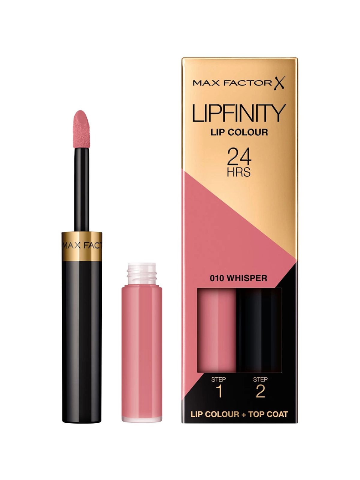 Max Factor Lipfinity Liquid Lipstick | 010 Whisper Ροζ