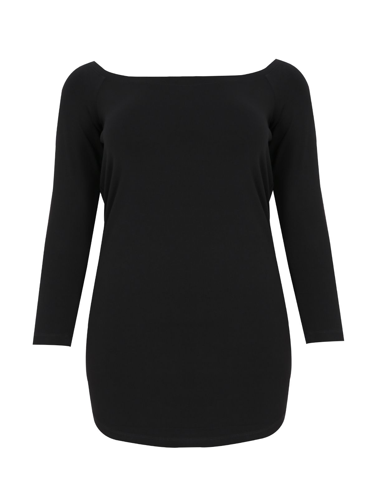 Basic off-shoulder long top
