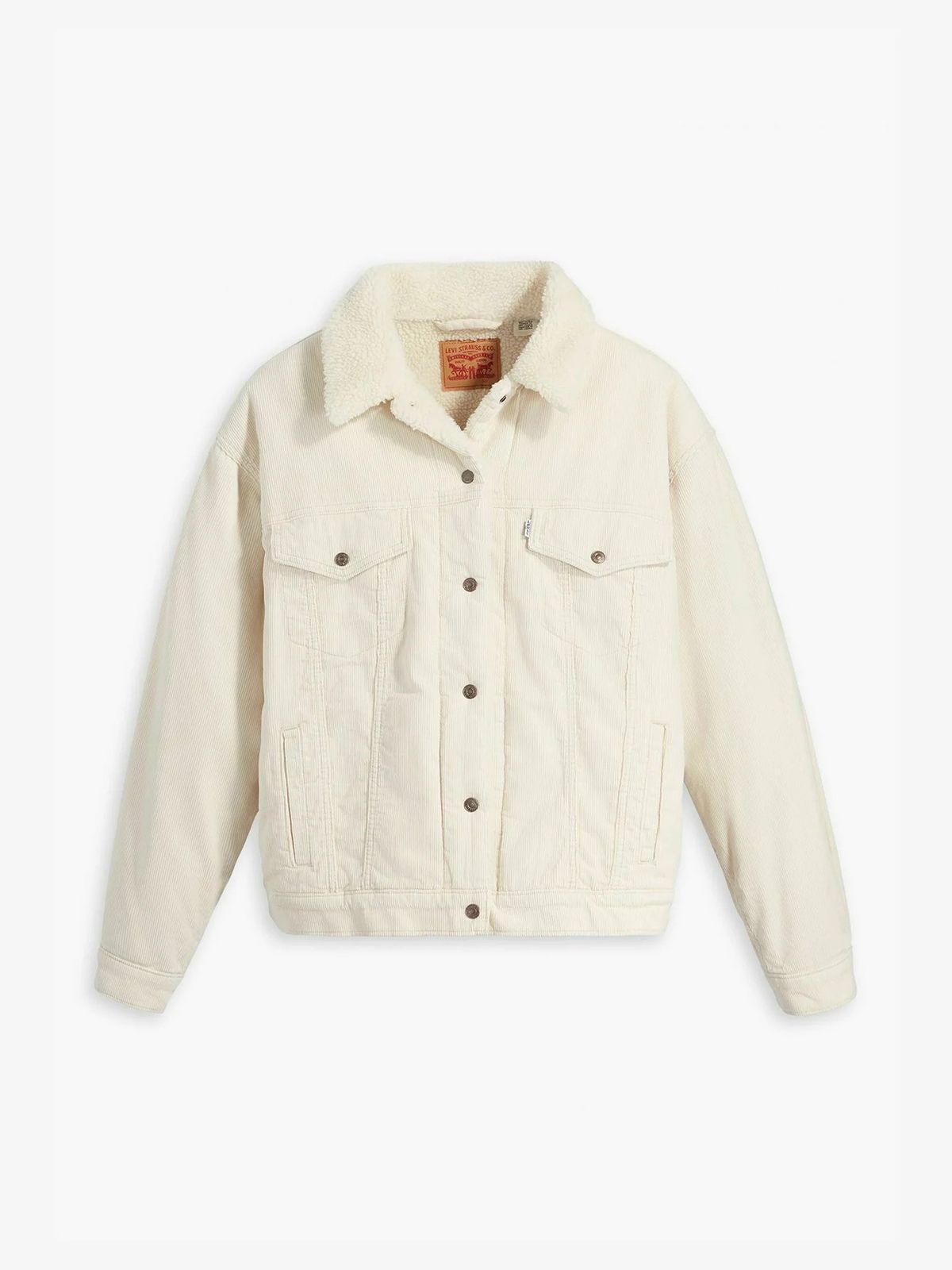 Levi's Κοτλέ μπουφάν 90's Sherpa trucker Μπεζ