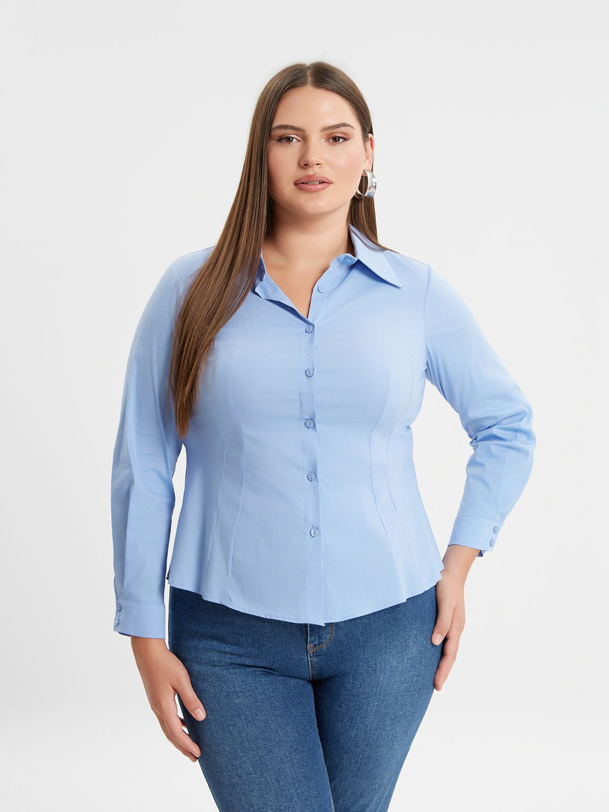 Basic poplin shirt