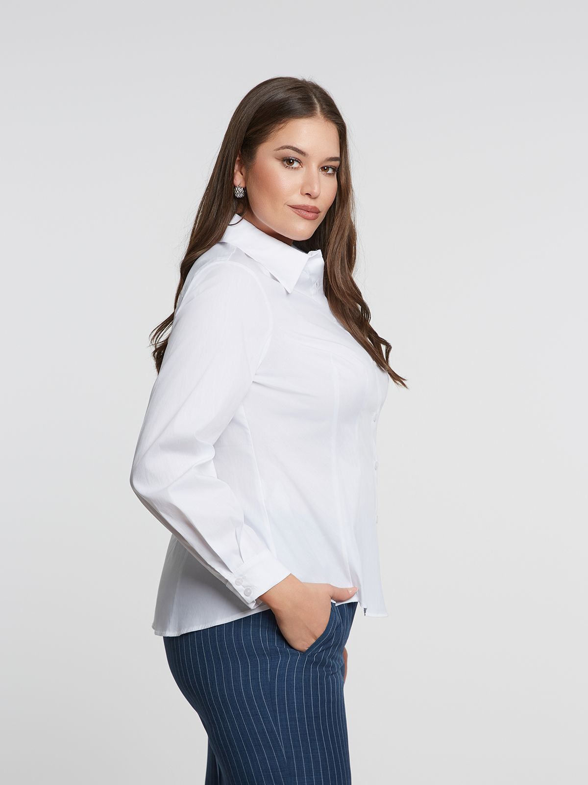 Basic poplin shirt