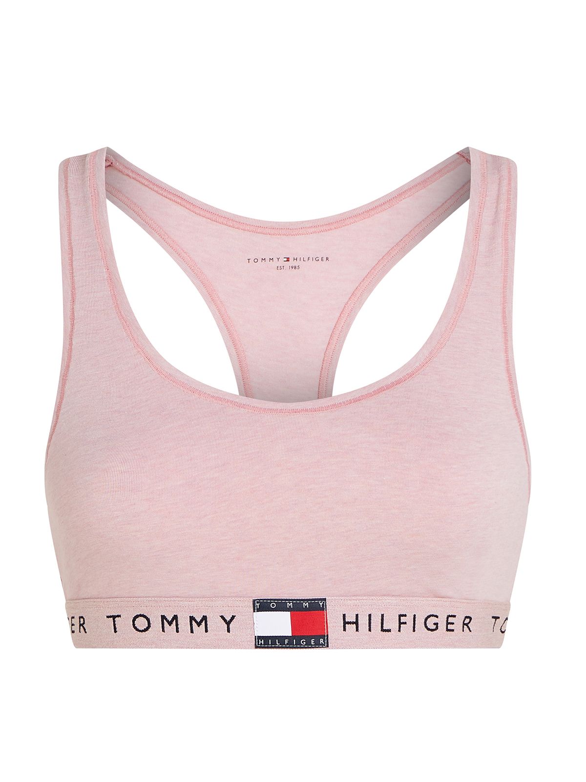 Tommy Hilfiger Σουτιέν Racerback Unlined Bralette Ροζ