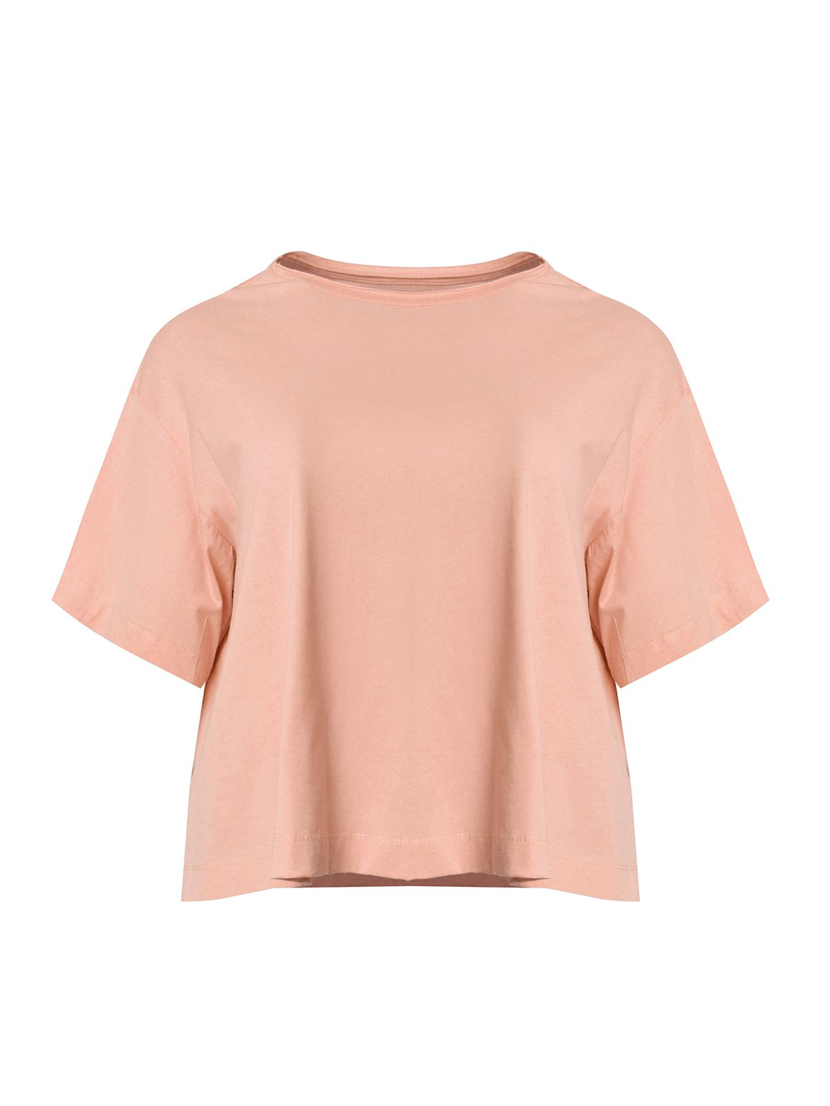 Mat Fashion Basic βαμβακερό t-shirt Ροζ