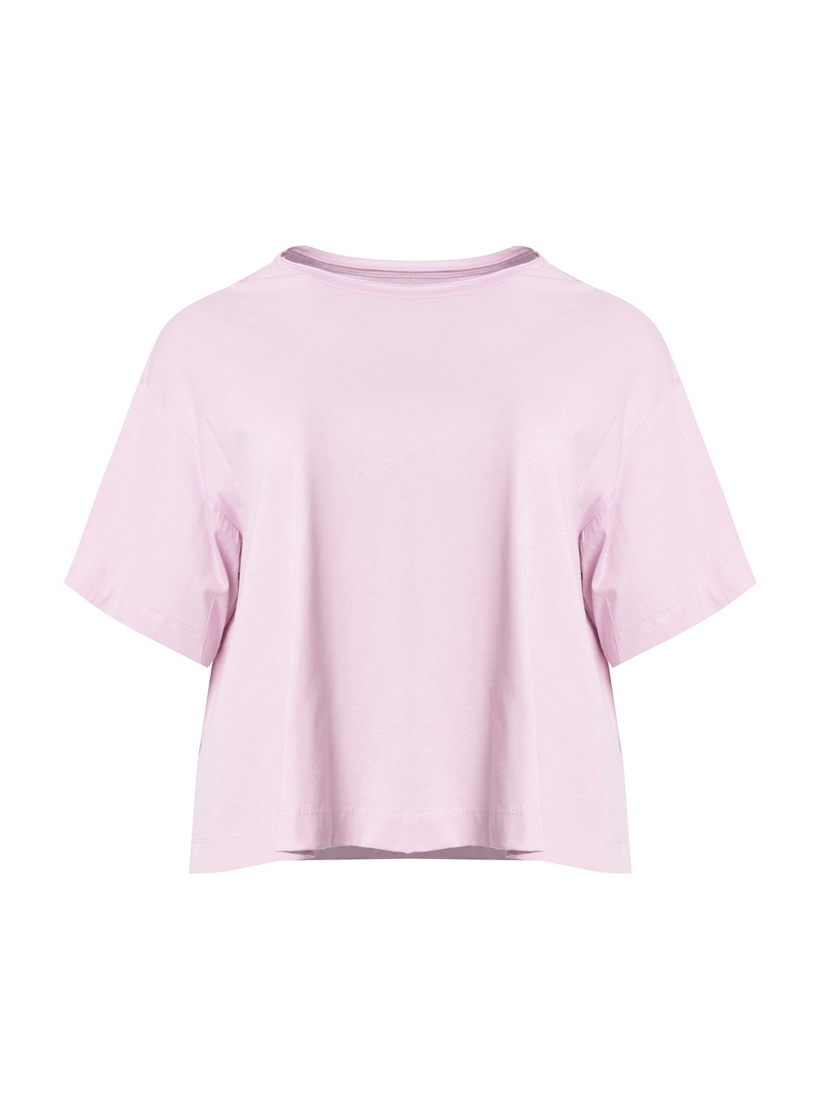 Mat Fashion Basic βαμβακερό t-shirt Ροζ