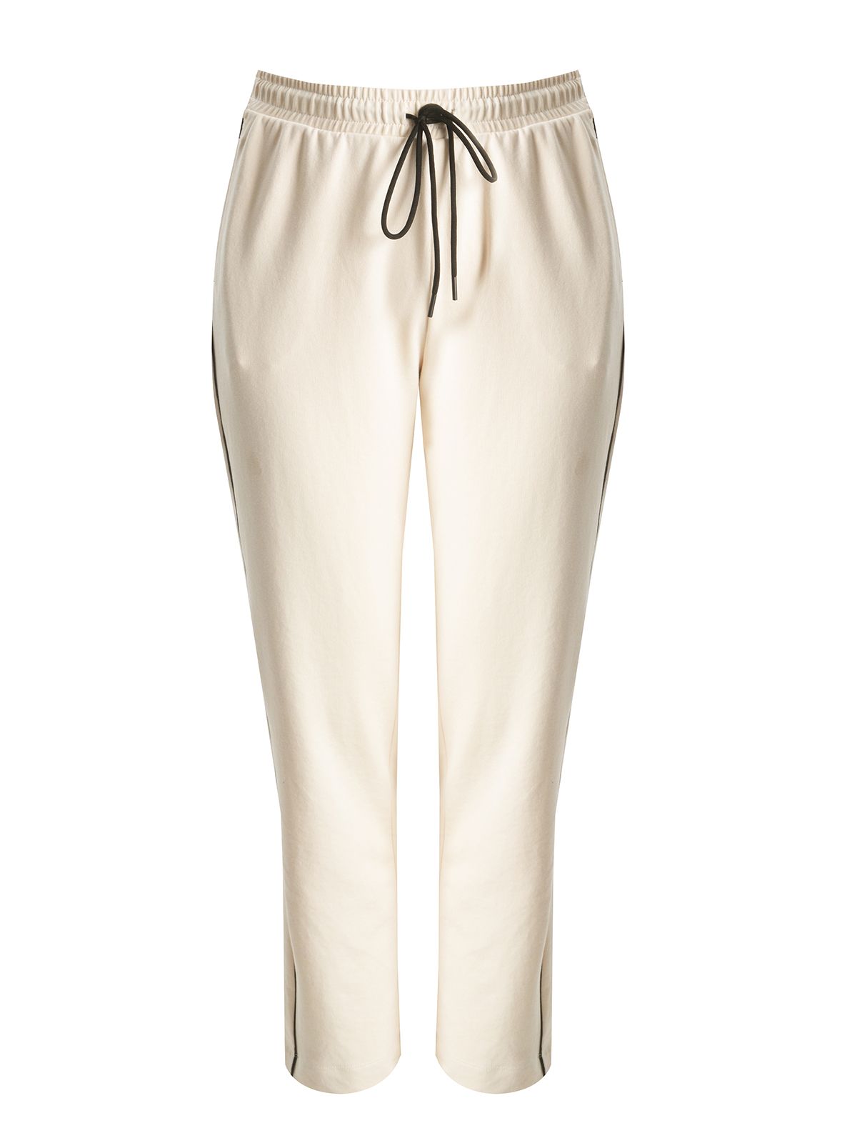 Relaxed-fit jogger pants with contrast stripe