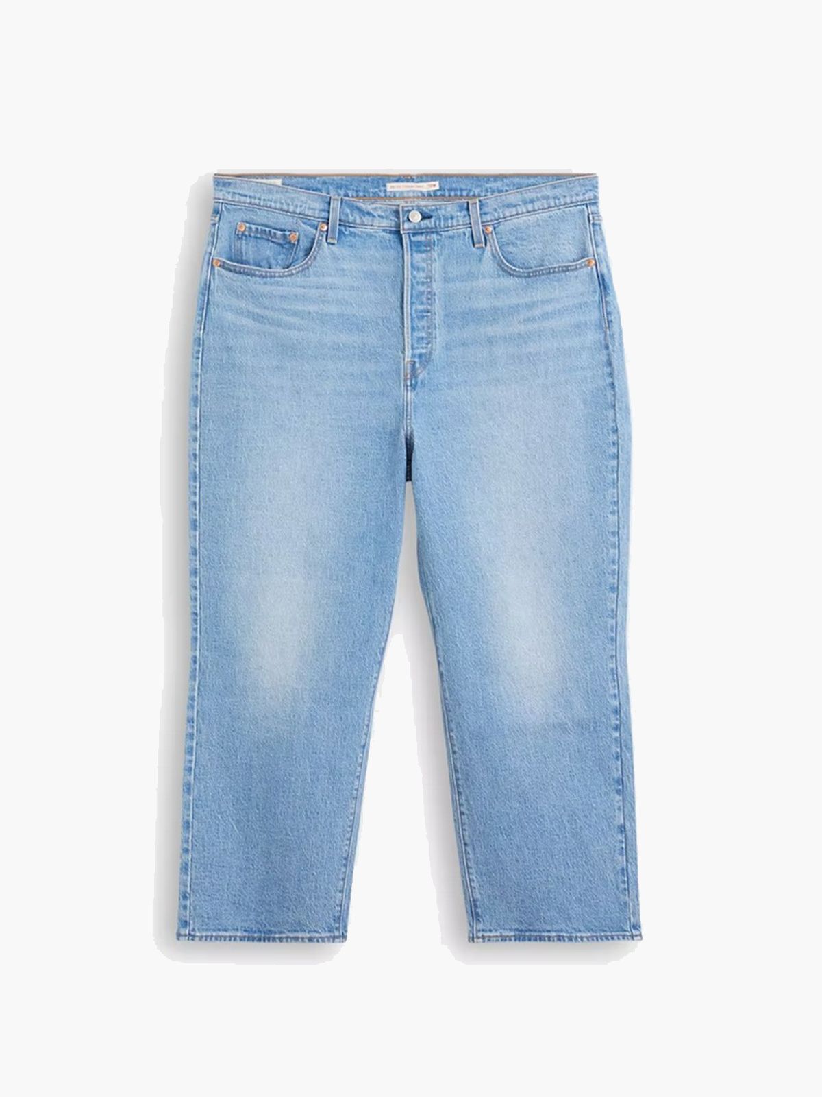 Ribcage straight ankle jeans