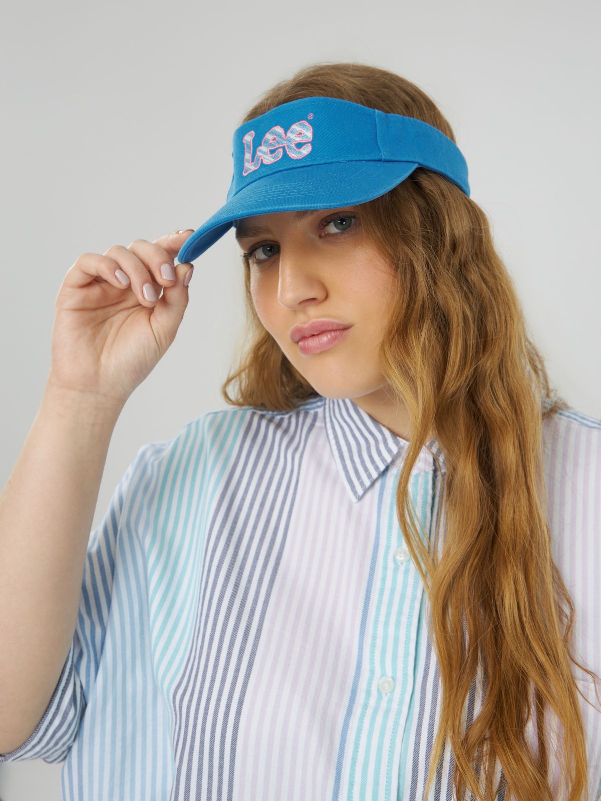 Lee Καπέλο σε στυλ visor Μπλε