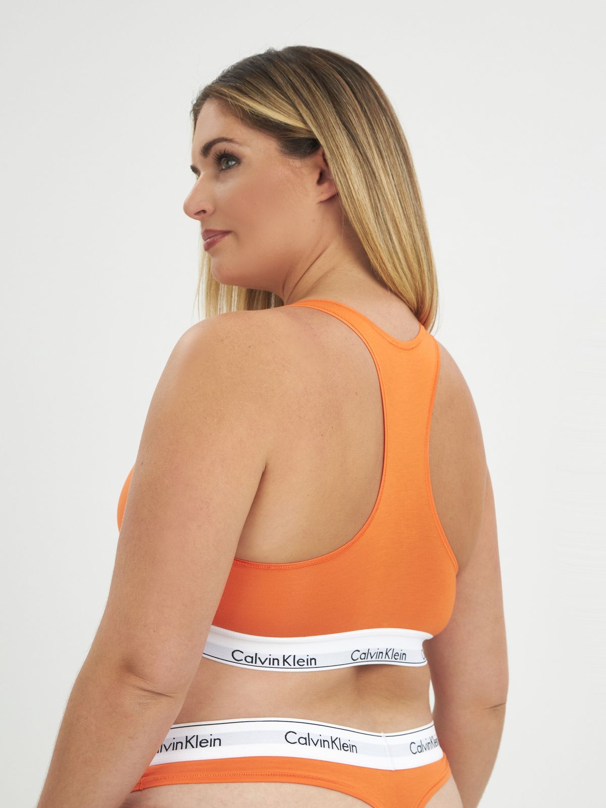 Bralette Modern Cotton in Sas Carrot