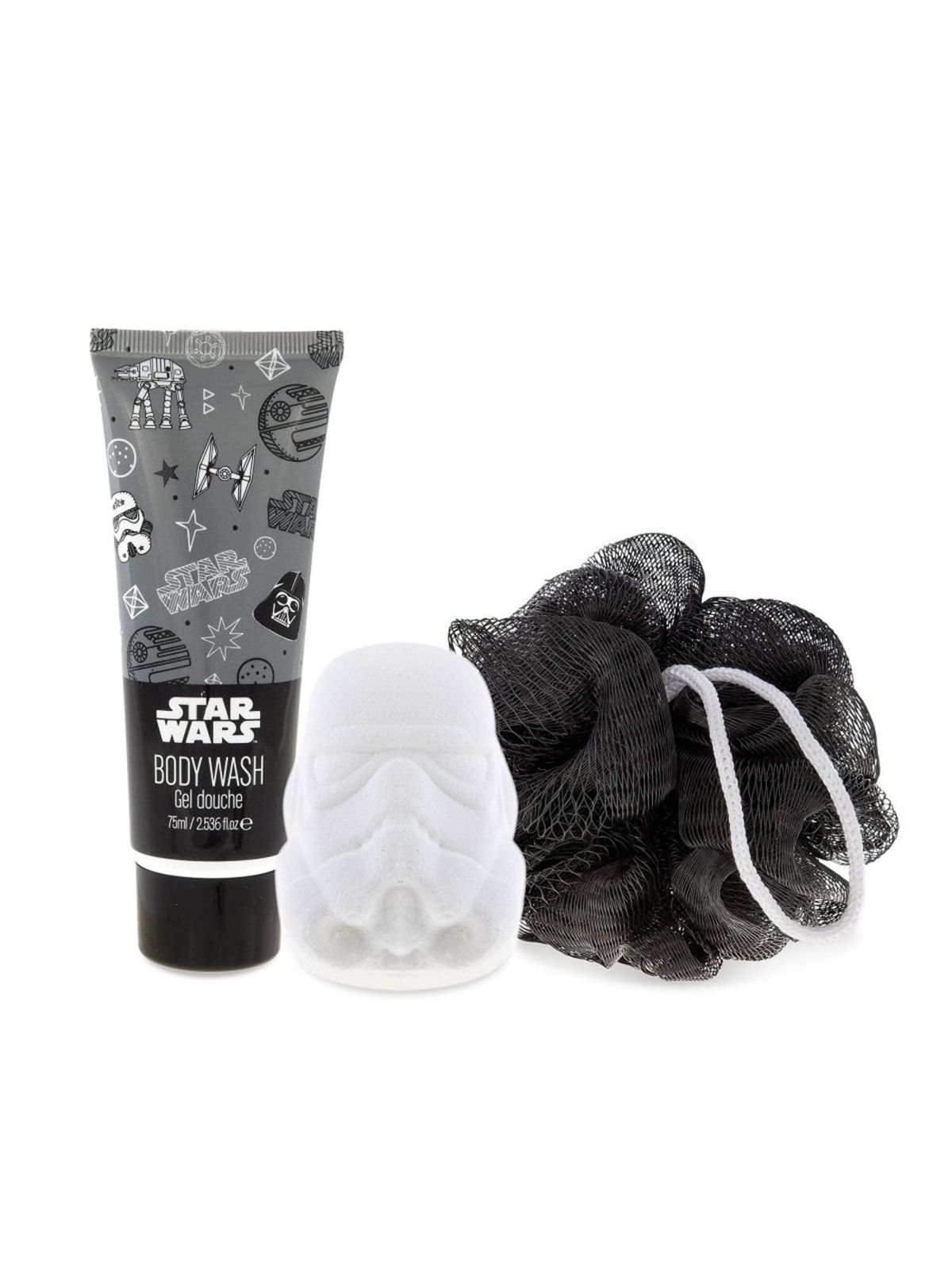 Star Wars Toiletry Bag With Body Wash, Fizzer And Puff Star Wars