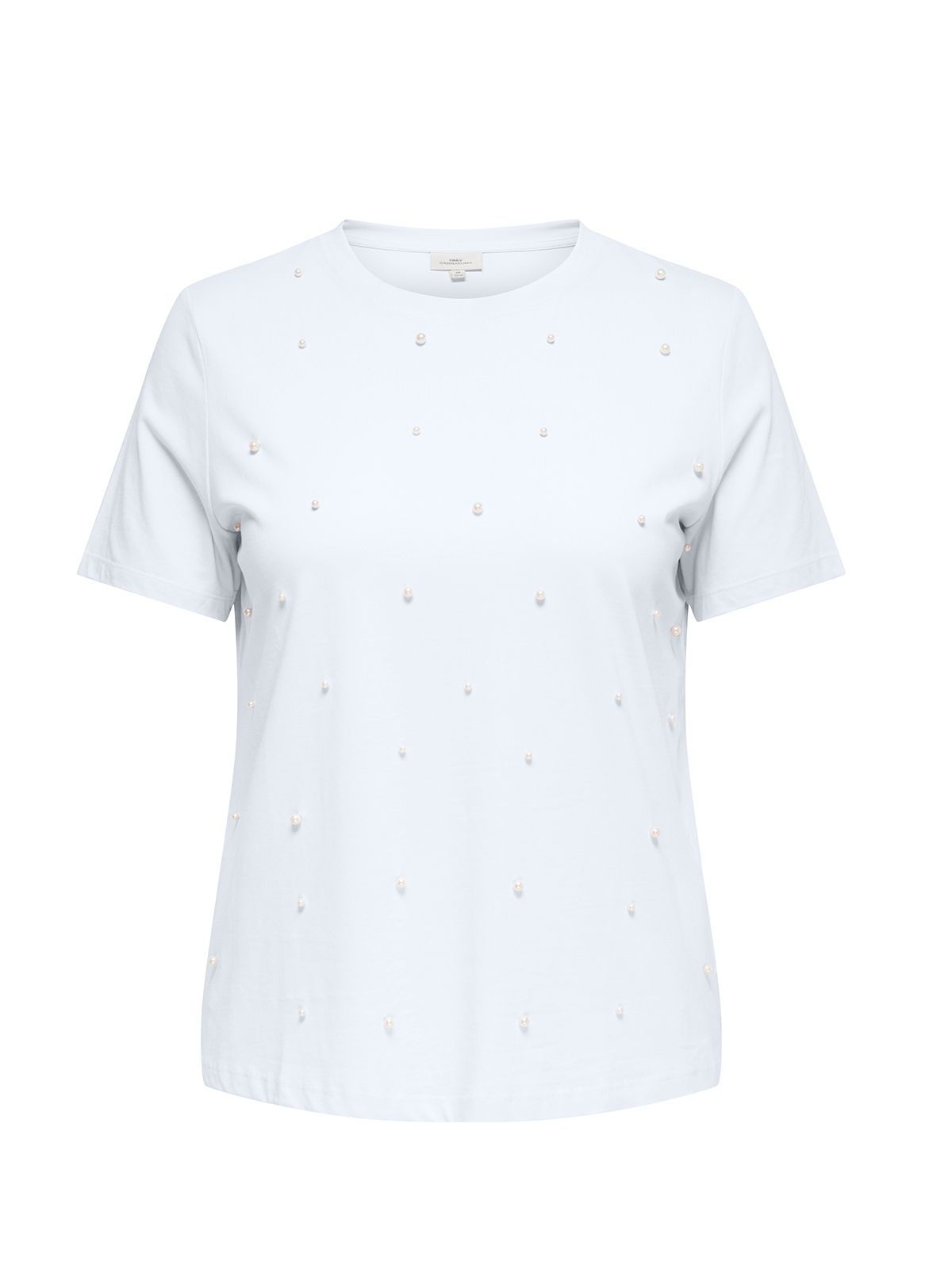 Only Carmakoma Μπλούζα t-shirt Carzenia Λευκο