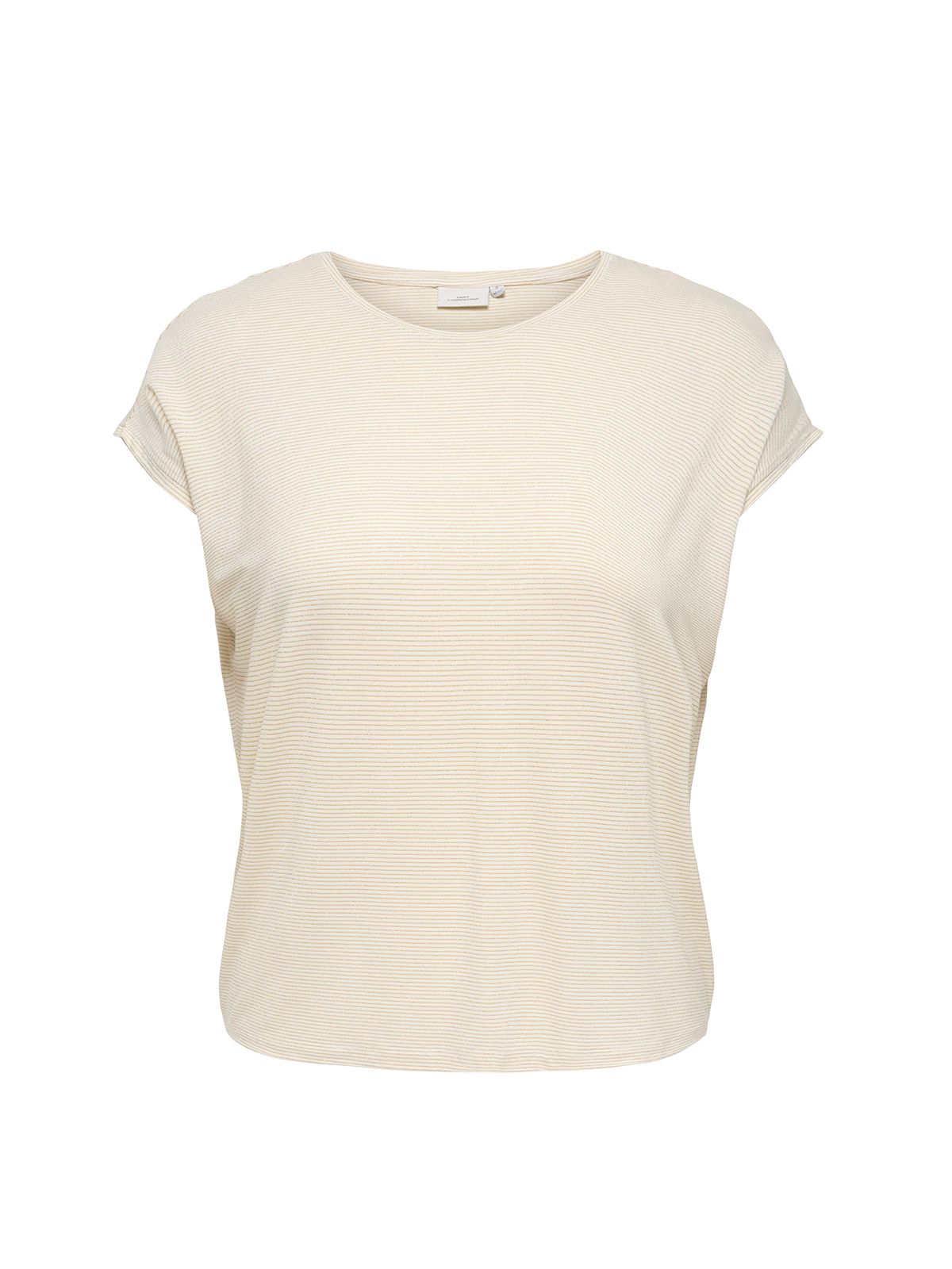Only Carmakoma Μπλούζα t-shirt Carclaudia Μπεζ