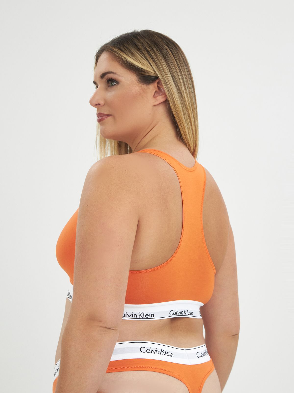 Thong Modern Cotton in Sas Carrot
