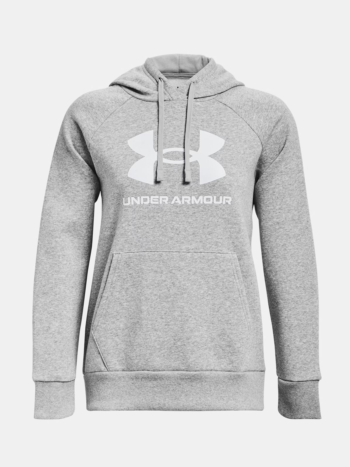 Under Armour Μπλούζα Rival Fleece Big Logo Hoodie Γκρι