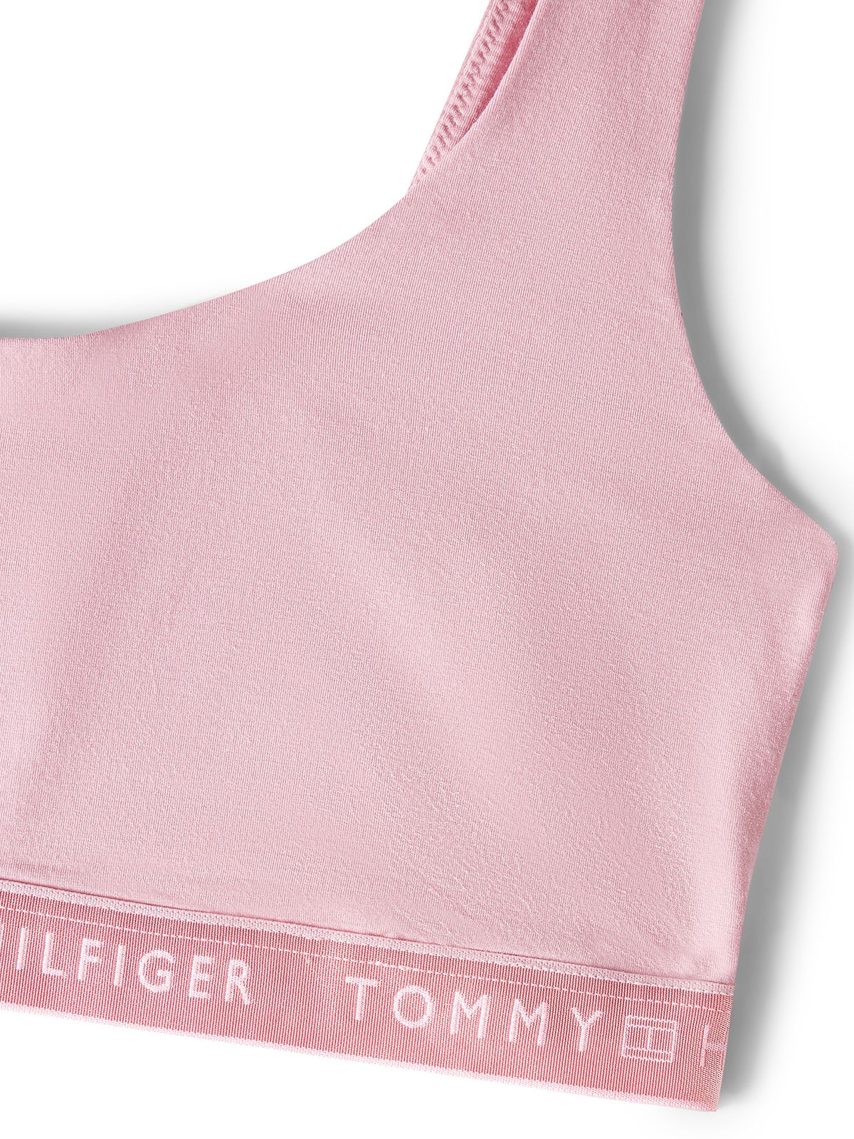 Repeat Logo Scoop Neck Bralette