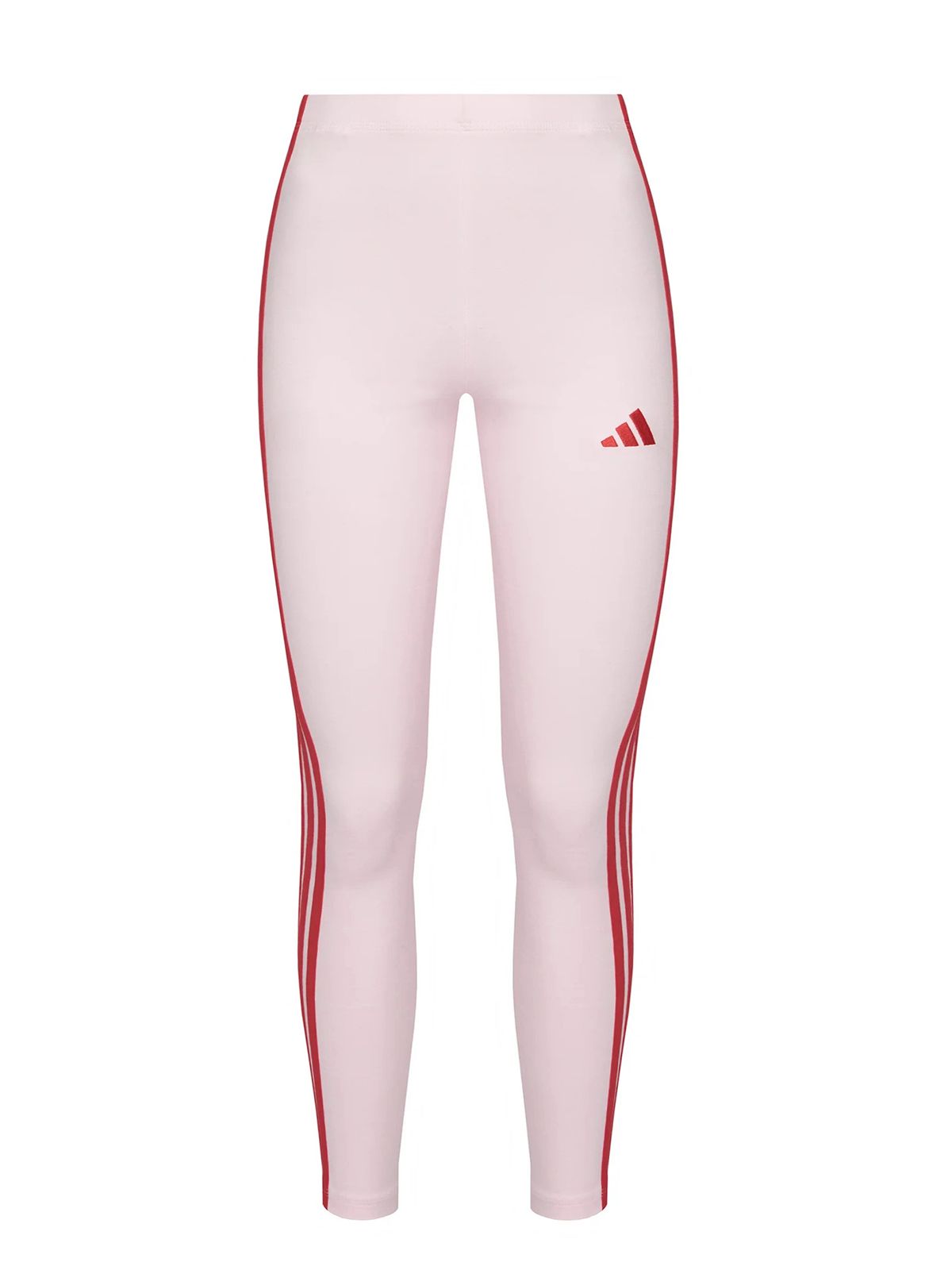 Adidas Κολάν Essentials 3-Stripes Single Jersey Ροζ