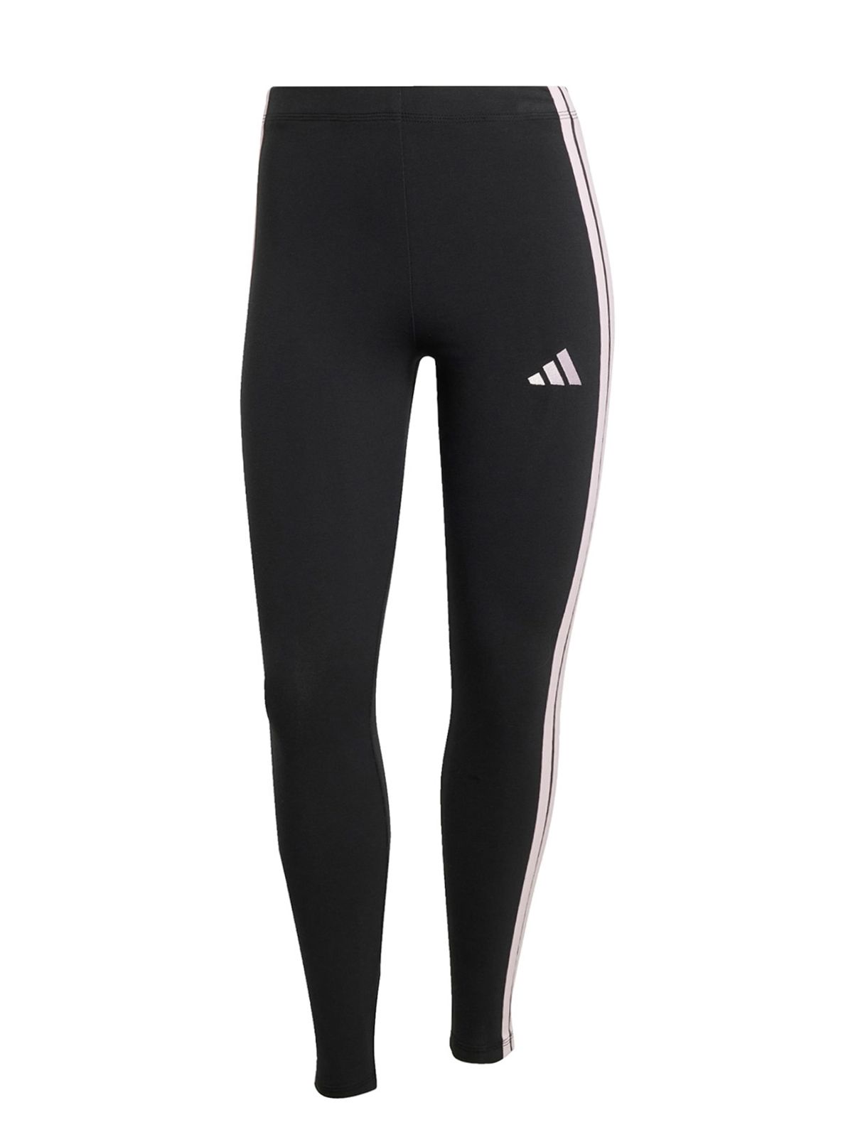 Adidas Κολάν Essentials 3-Stripes Cotton Μαυρο