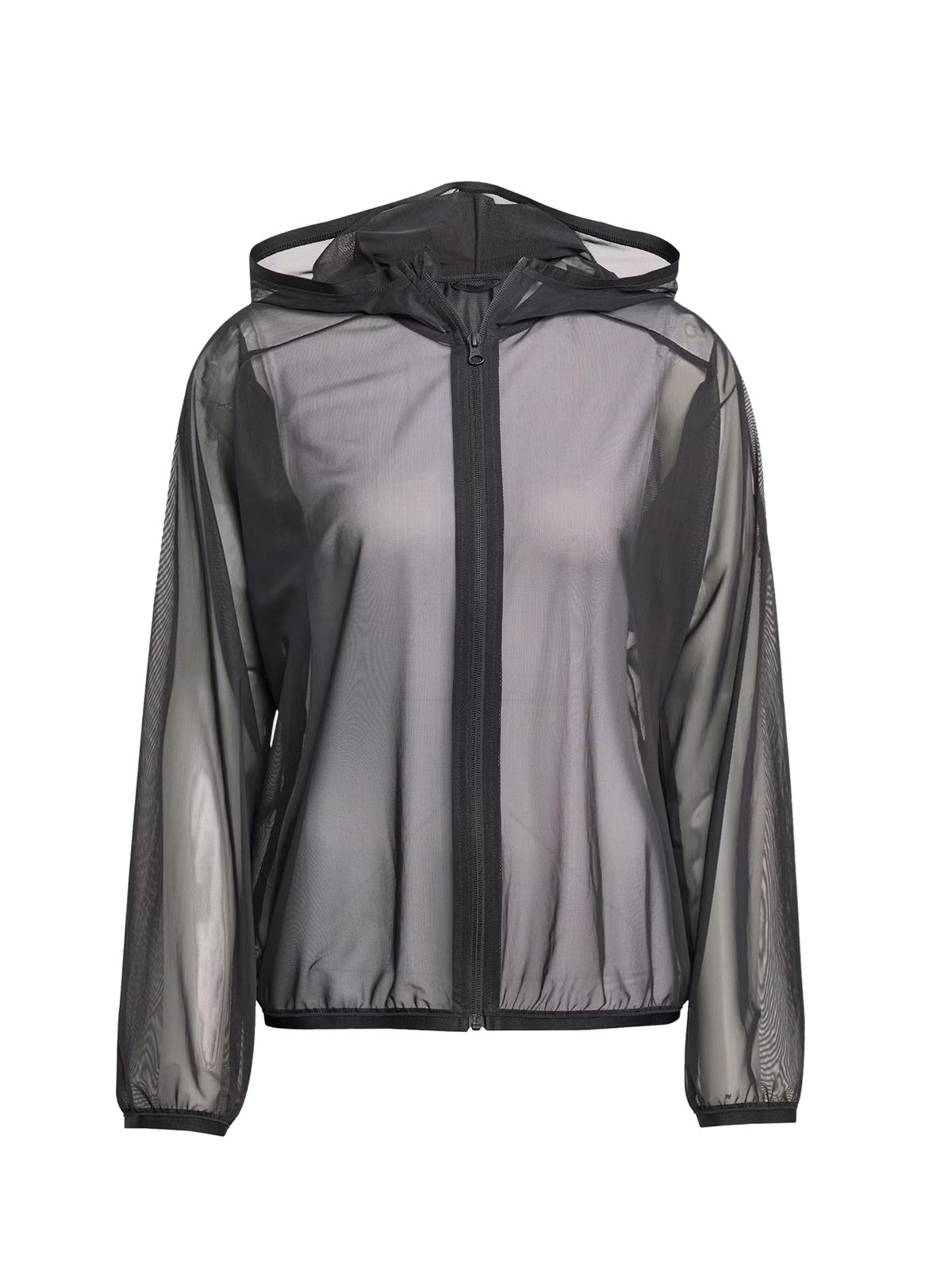 Adidas Ζακέτα Soft Lux Mesh Full-Zip Hoodie Μαυρο
